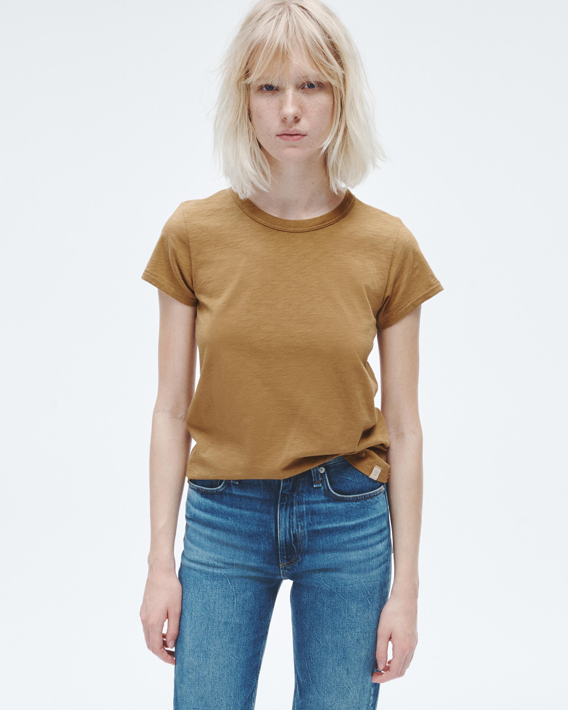 The Slub Tee - Khaki | rag & bone