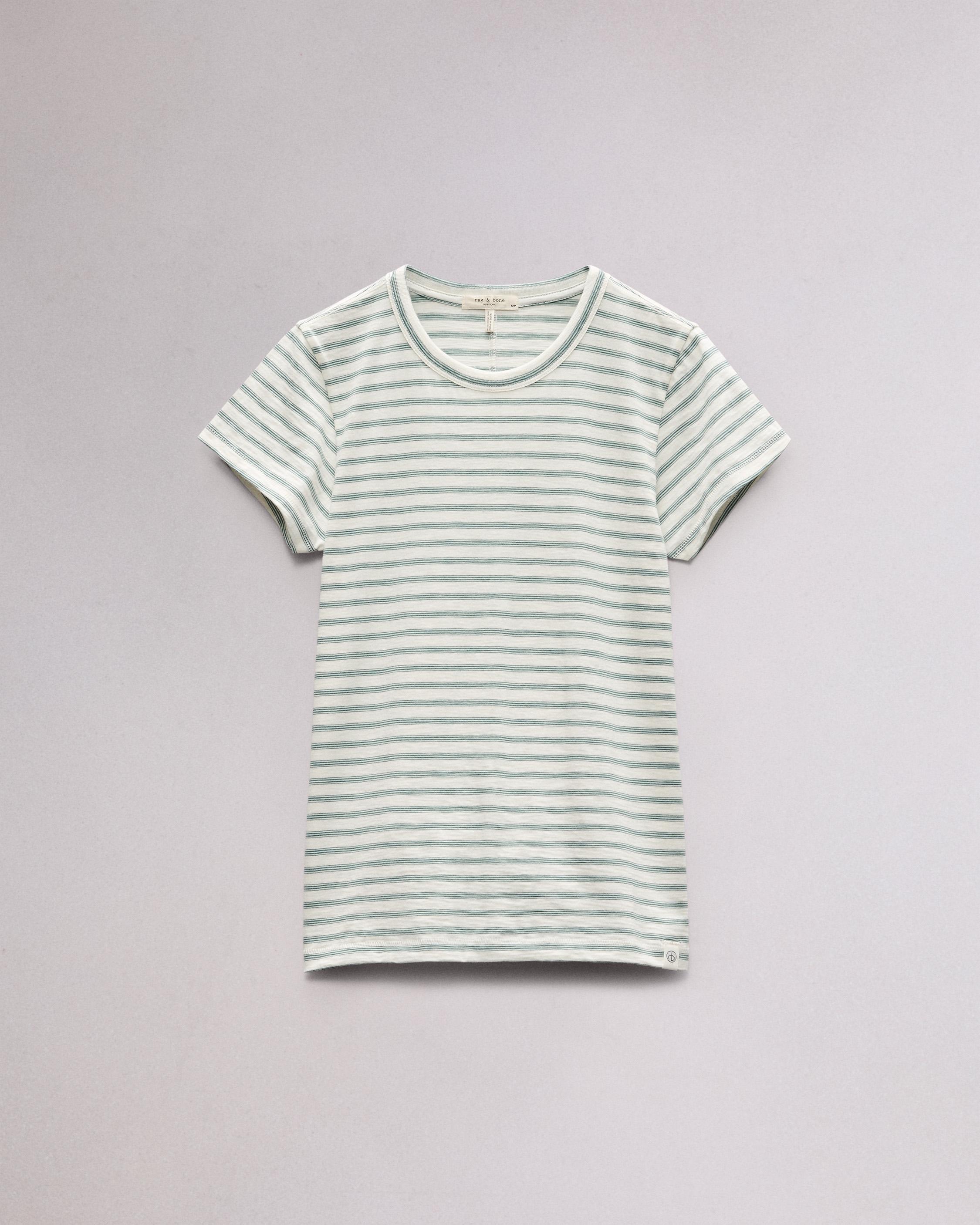 The Slub Striped Tee image number 2