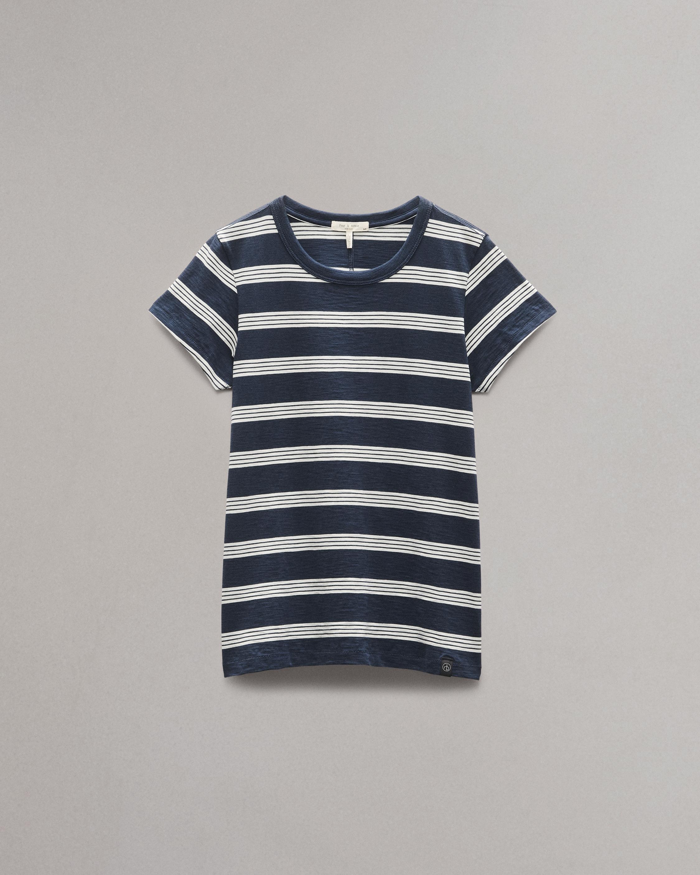 The Slub Striped Tee image number 2