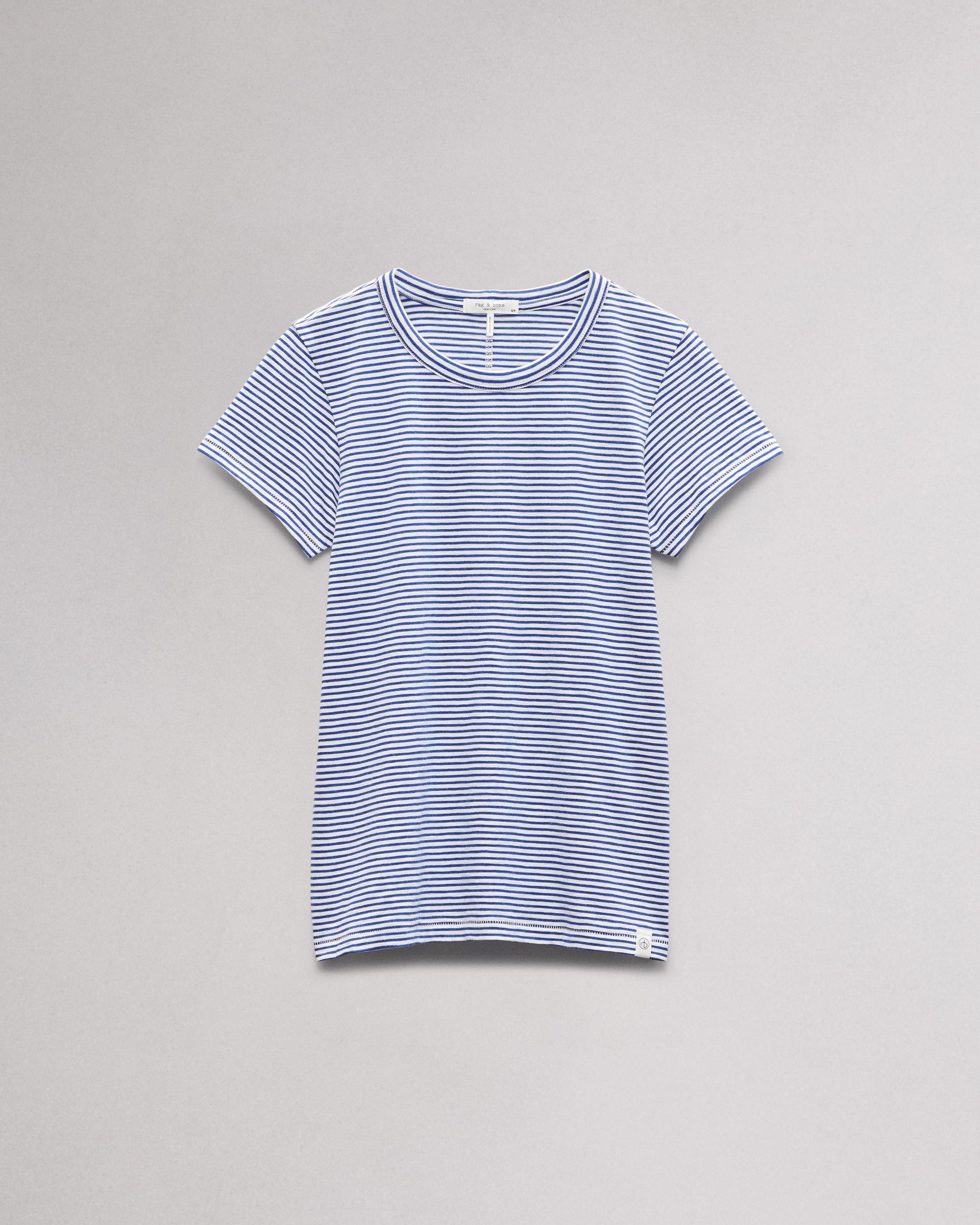 The Slub Striped Tee image number 2