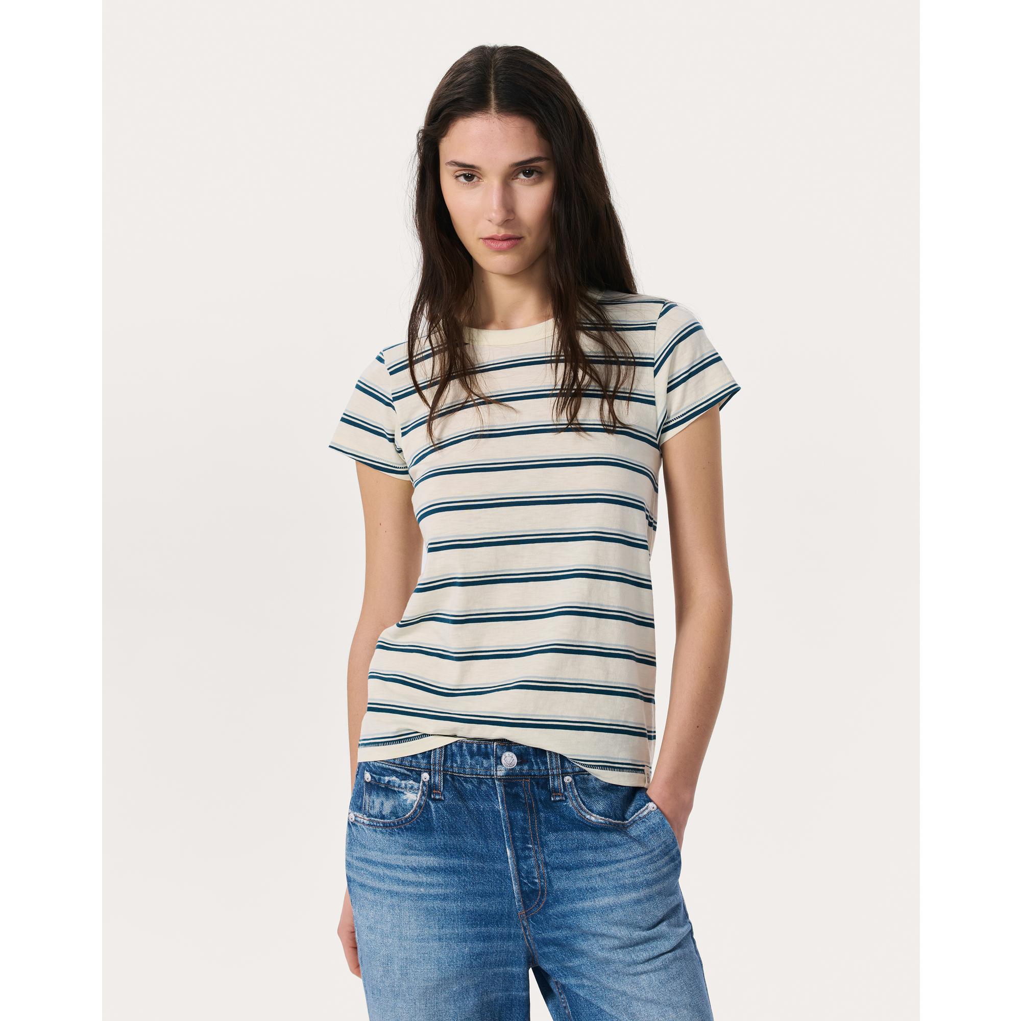 The Slub Striped Tee