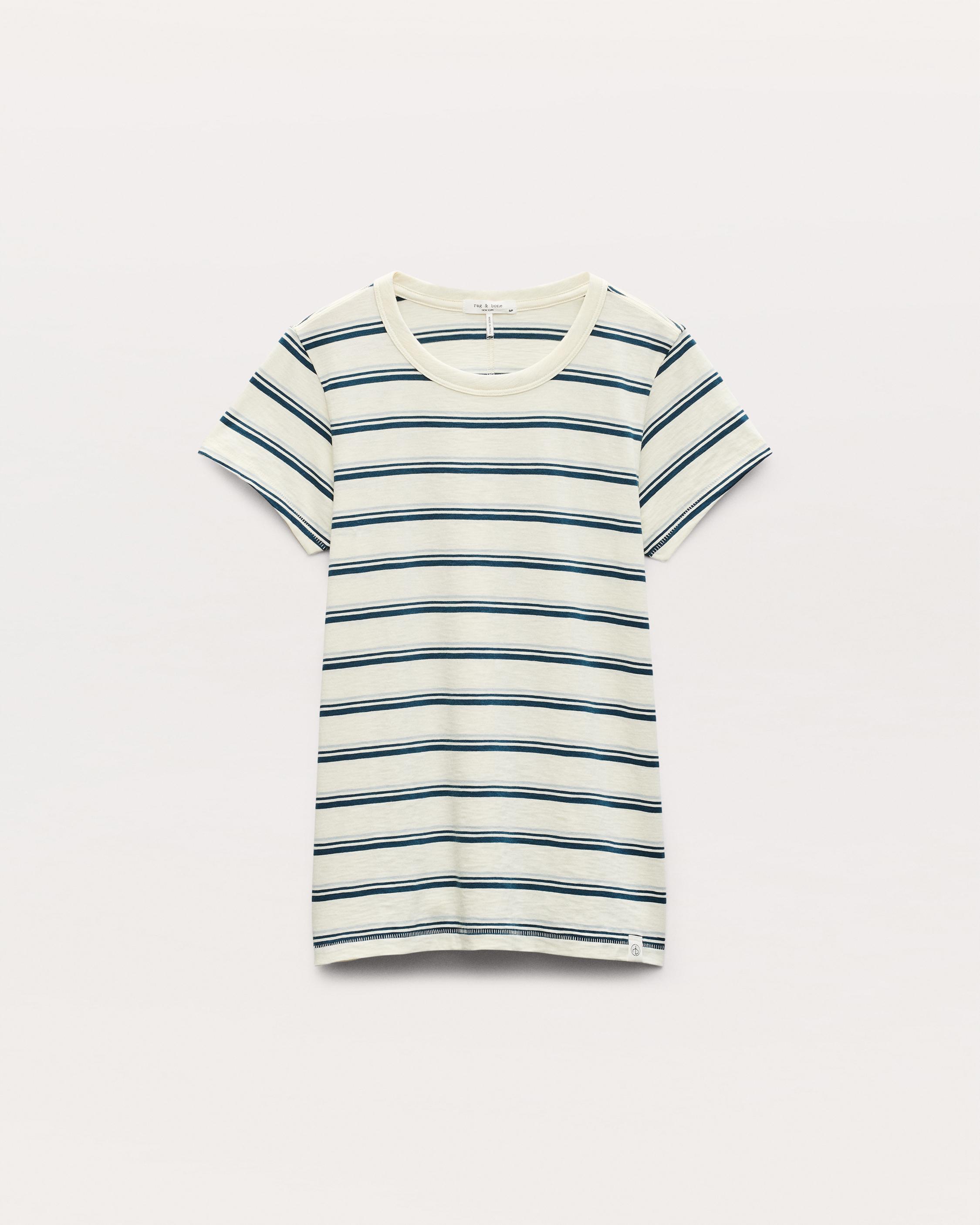 The Slub Striped Tee image number 2