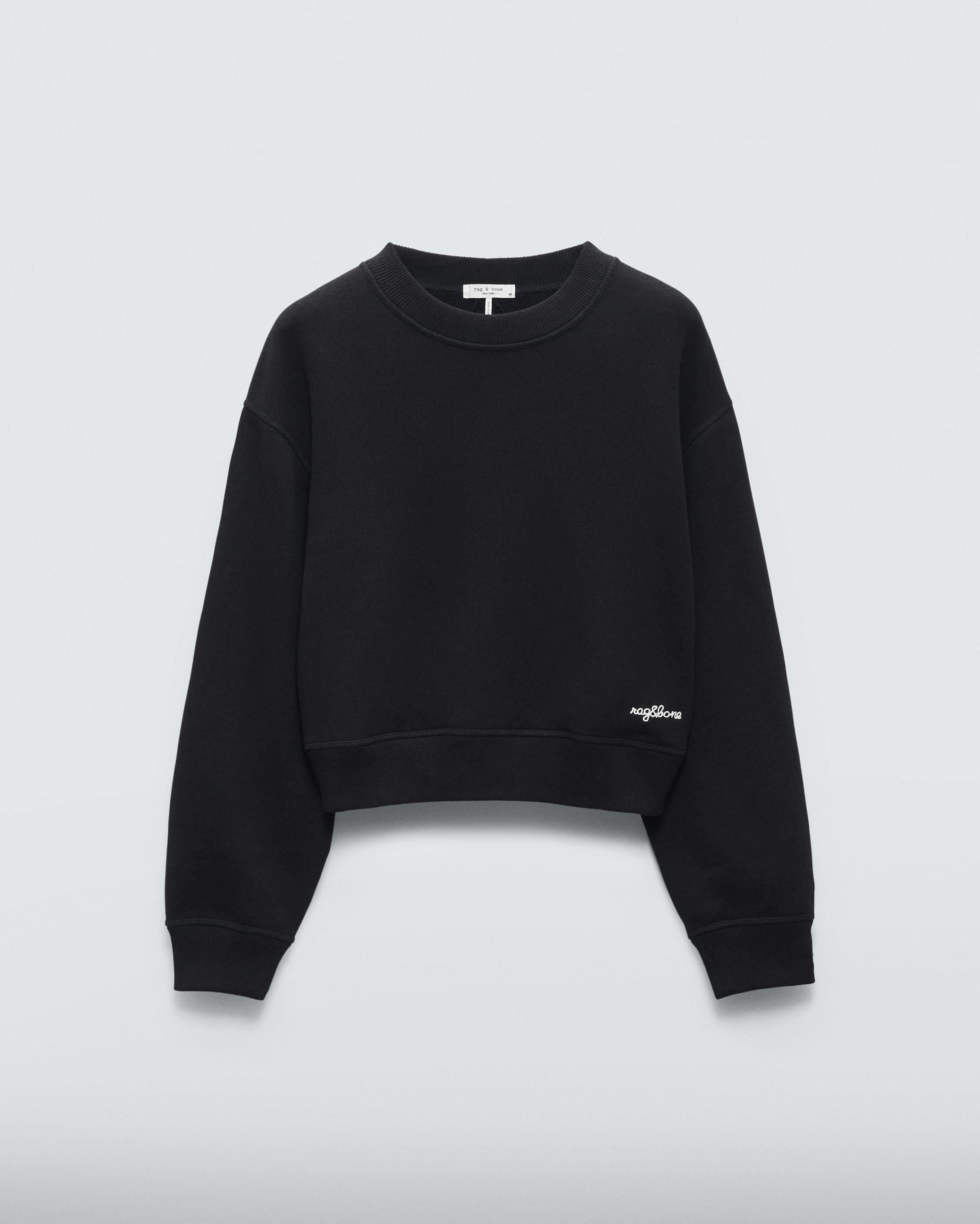 Vintage Terry Sweatshirt - Black