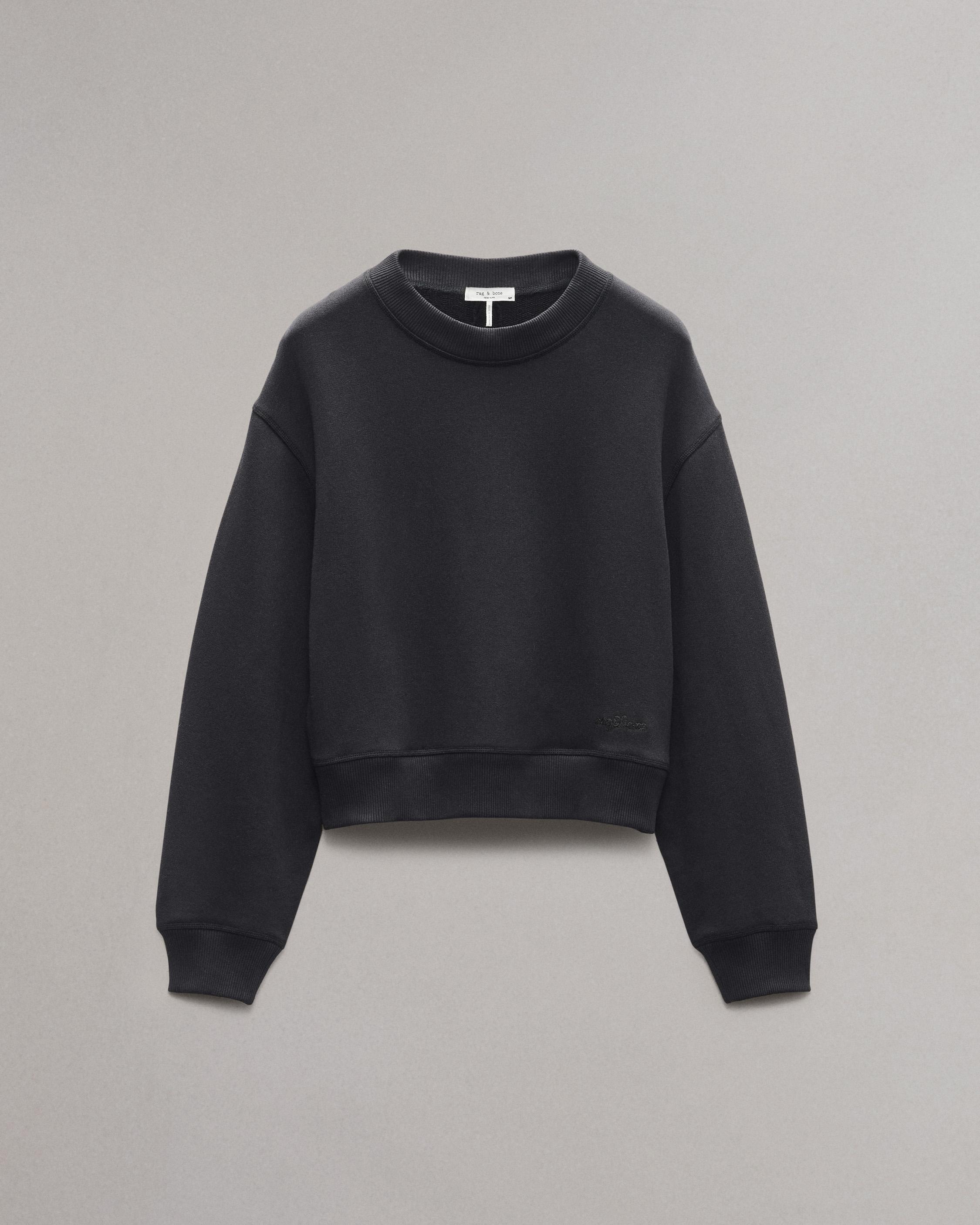 Vintage Terry Sweatshirt - Dark Grey | rag & bone