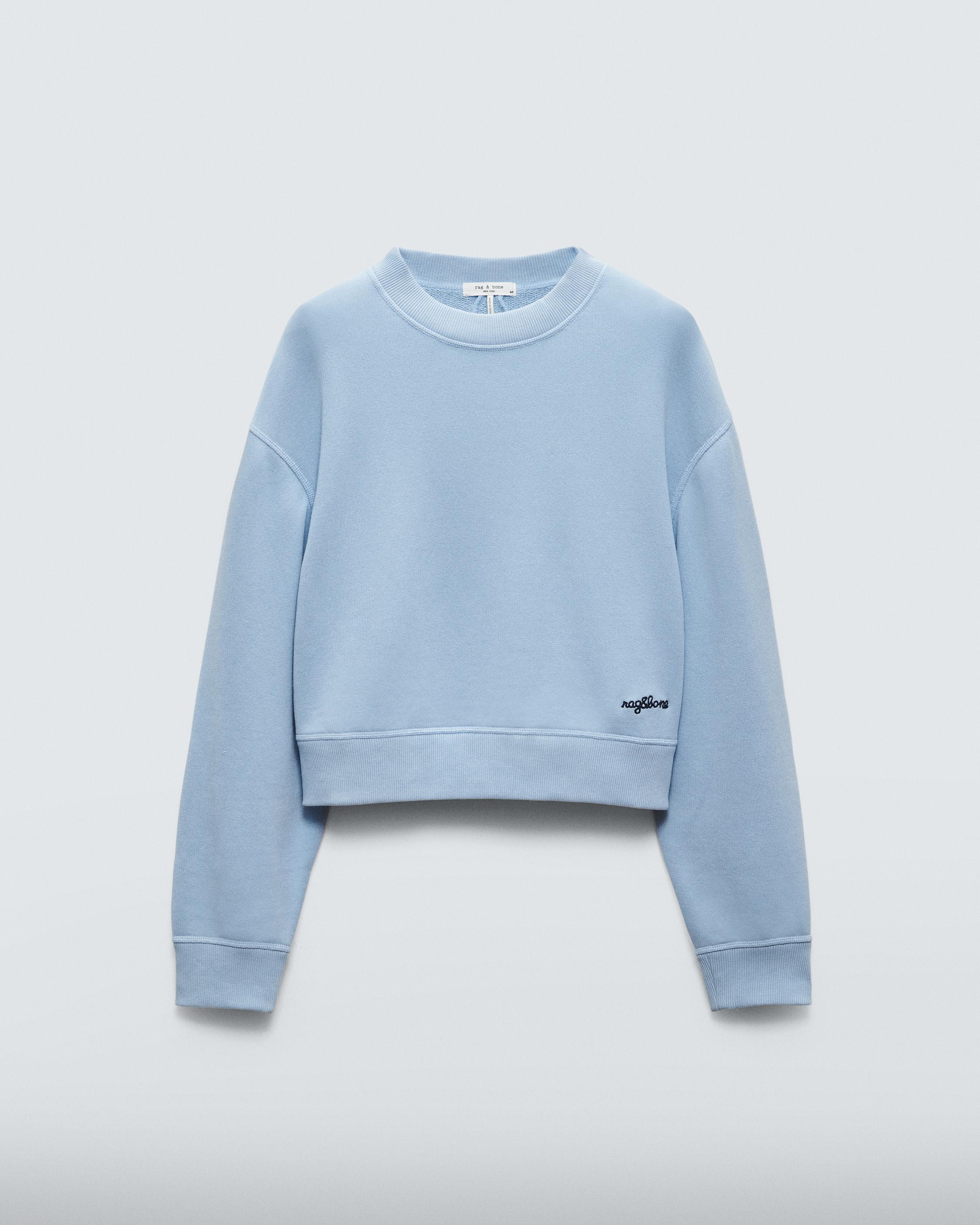 Vintage Terry Sweatshirt - Raindrop | rag & bone