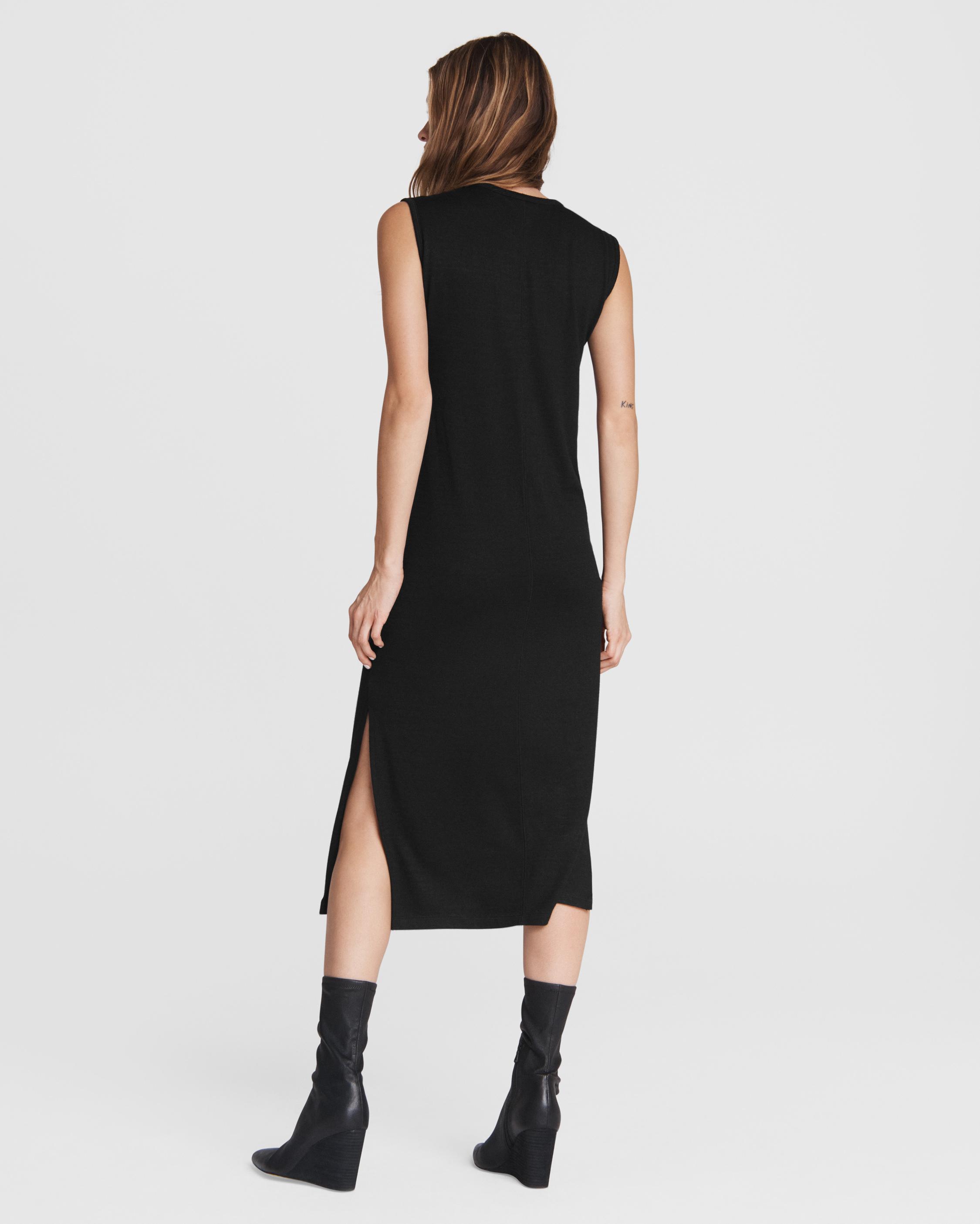 Knit Midi Dress image number 4