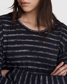 The Knit Stripe Long Sleeve Tee image number 6