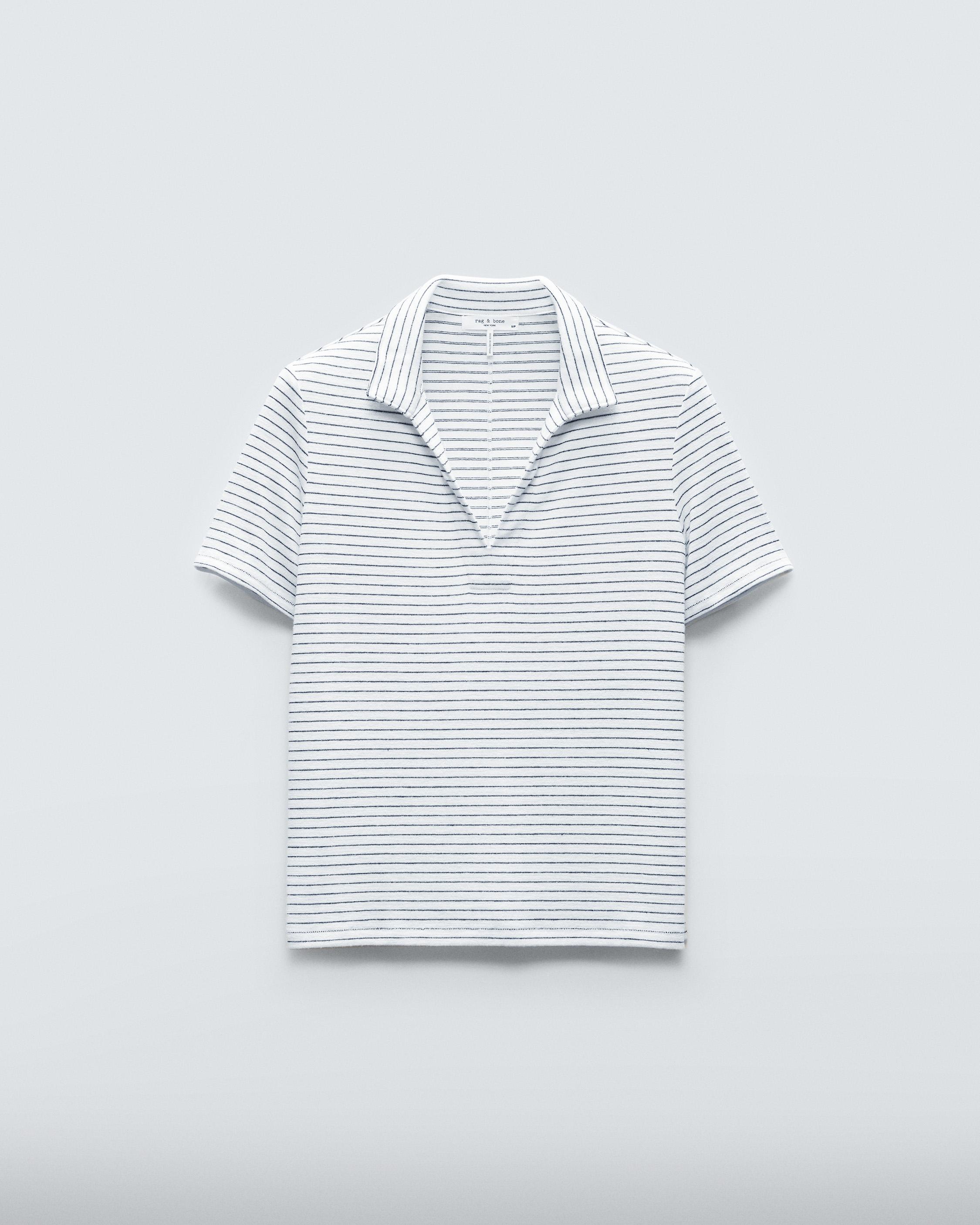 The Knit Striped Polo image number 2