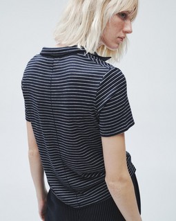 The Knit Striped Polo image number 5