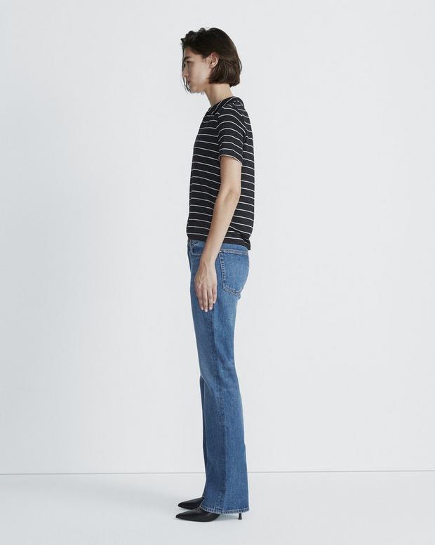 The Knit Stripe Rayon Polo image number 4