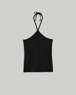 The Essential Rib Halter Top image number 2