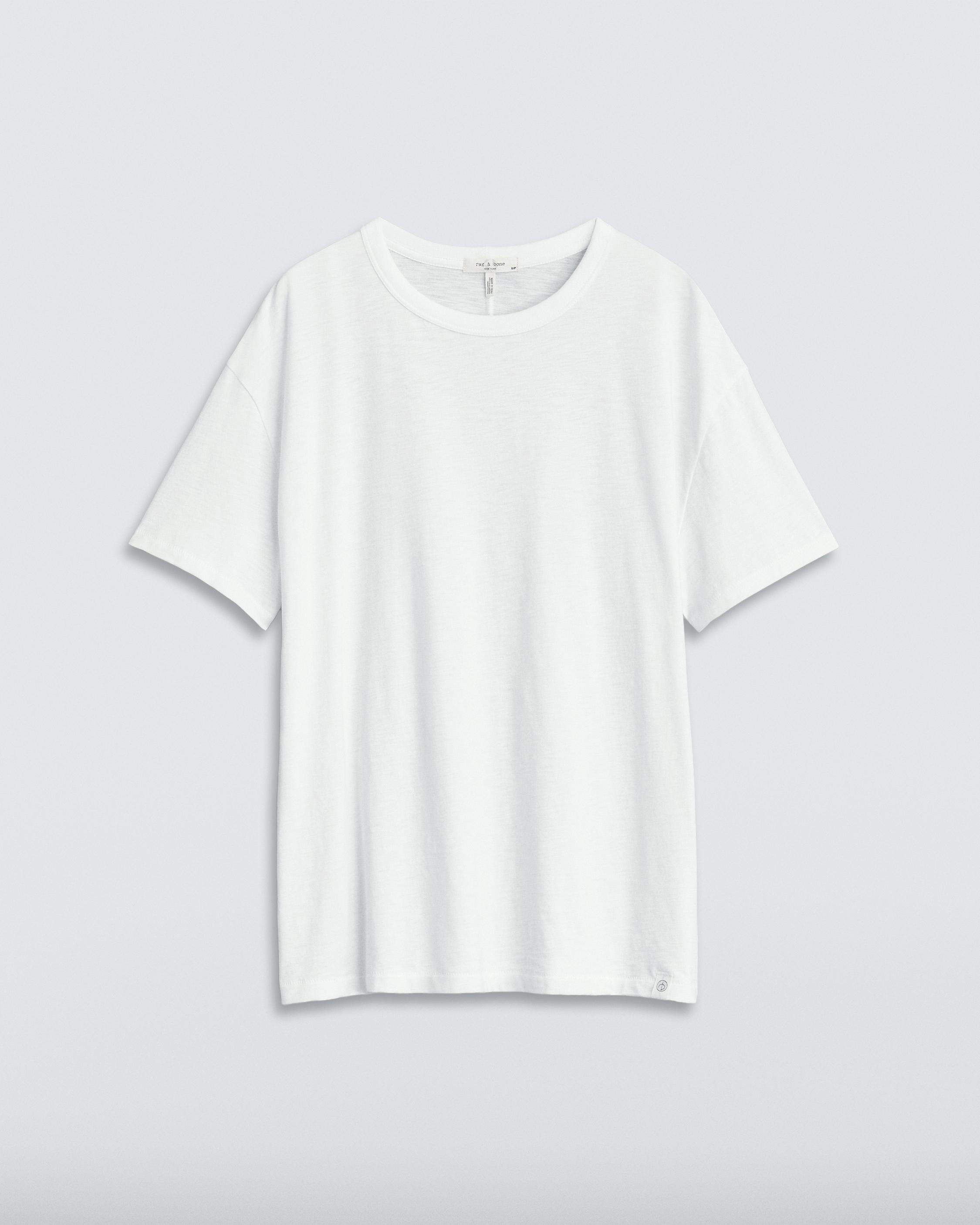 Mini Slub Boyfriend Tee - White | rag & bone