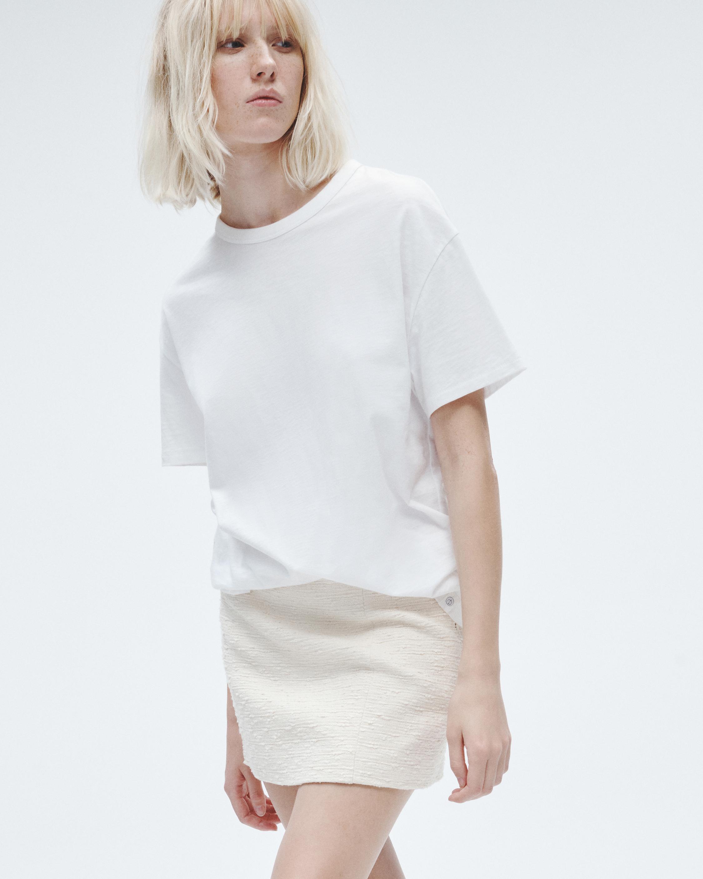 Buy the Mini Slub Boyfriend Tee | rag & bone