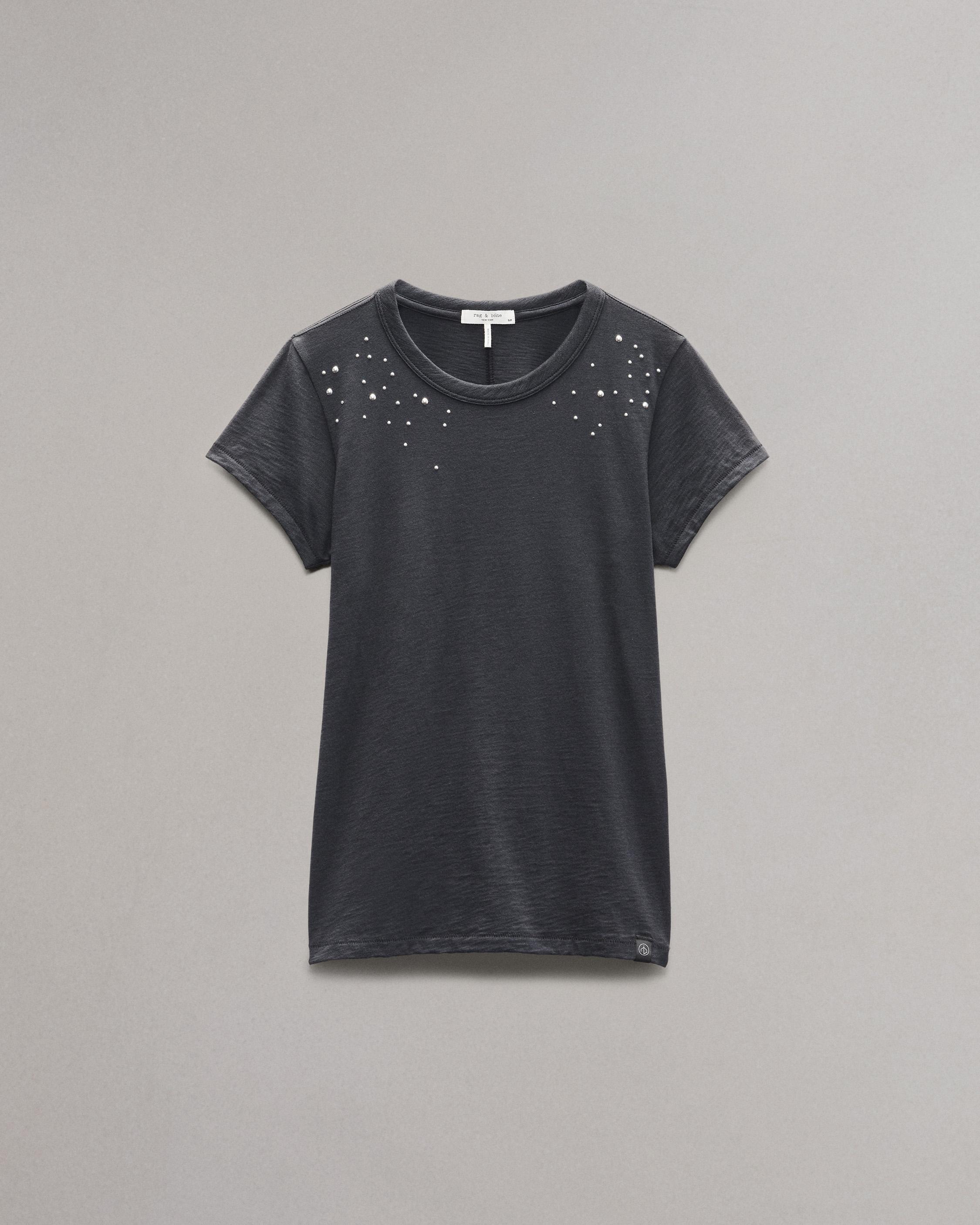 Studded Cotton T-Shirt image number 2