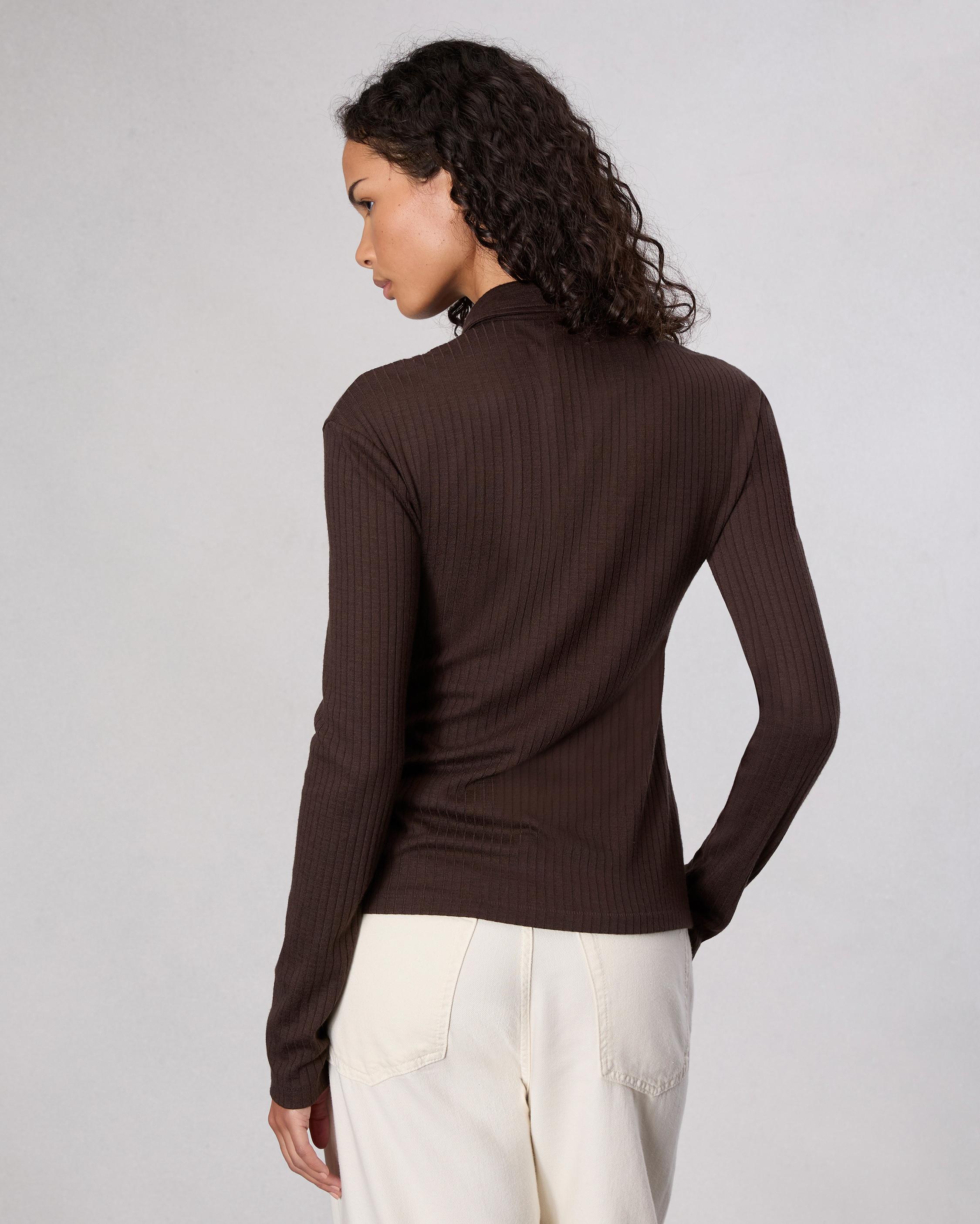 The Knit Rib Polo Shirt image number 5