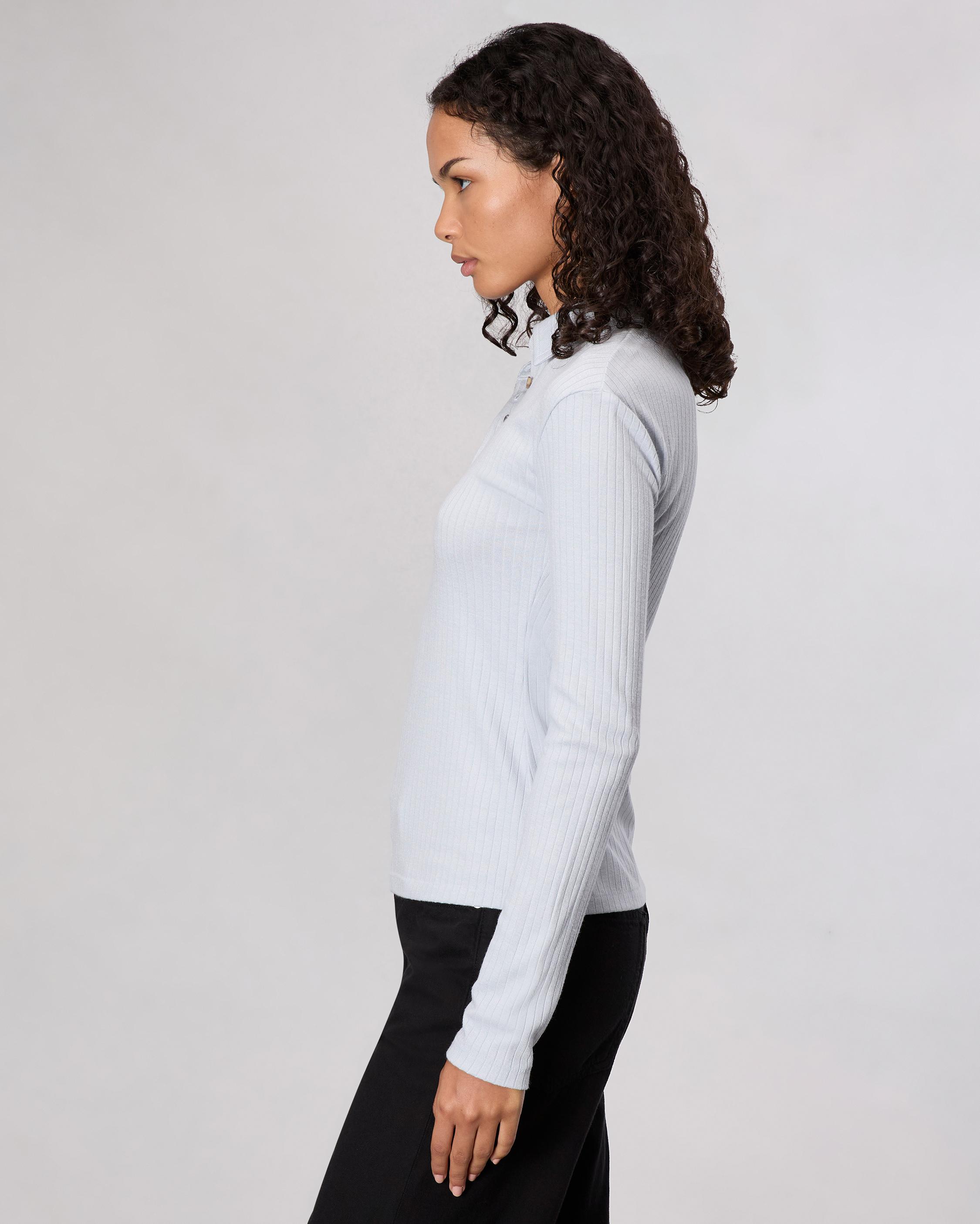 The Knit Rib Polo Shirt image number 4