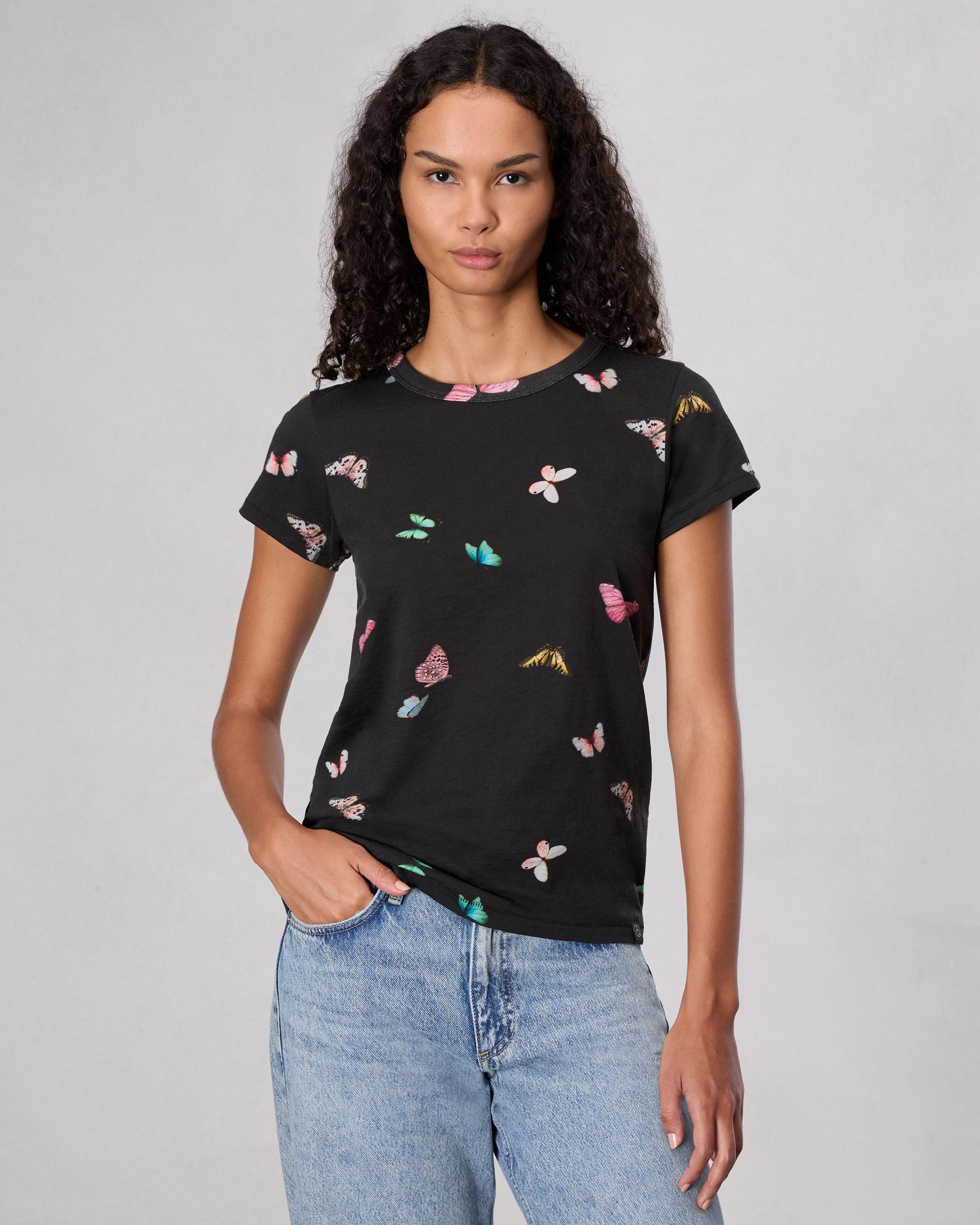 Butterfly Printed Tee image number 1