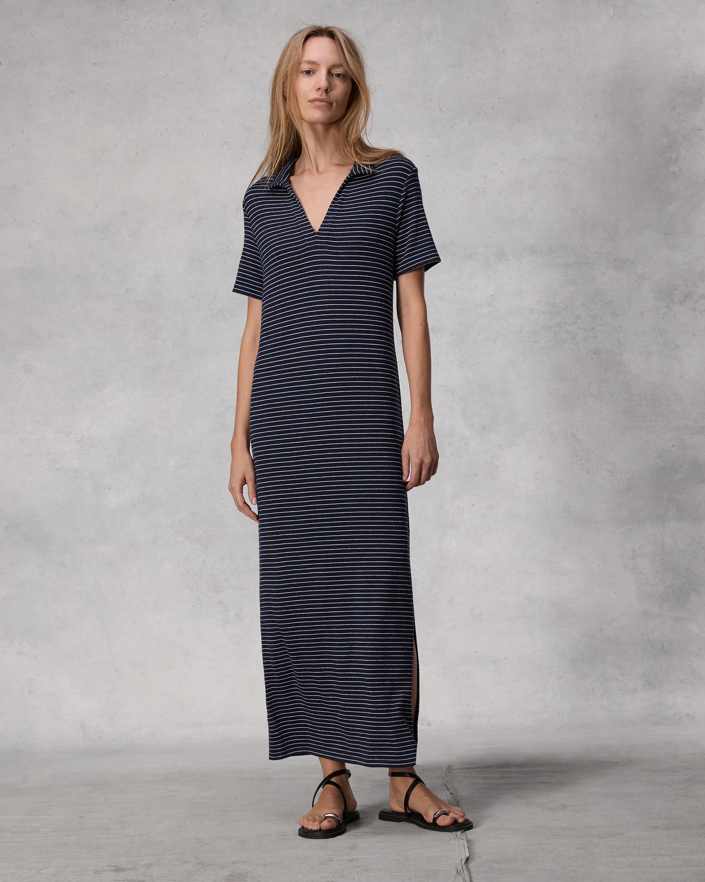 The Knit Polo Dress