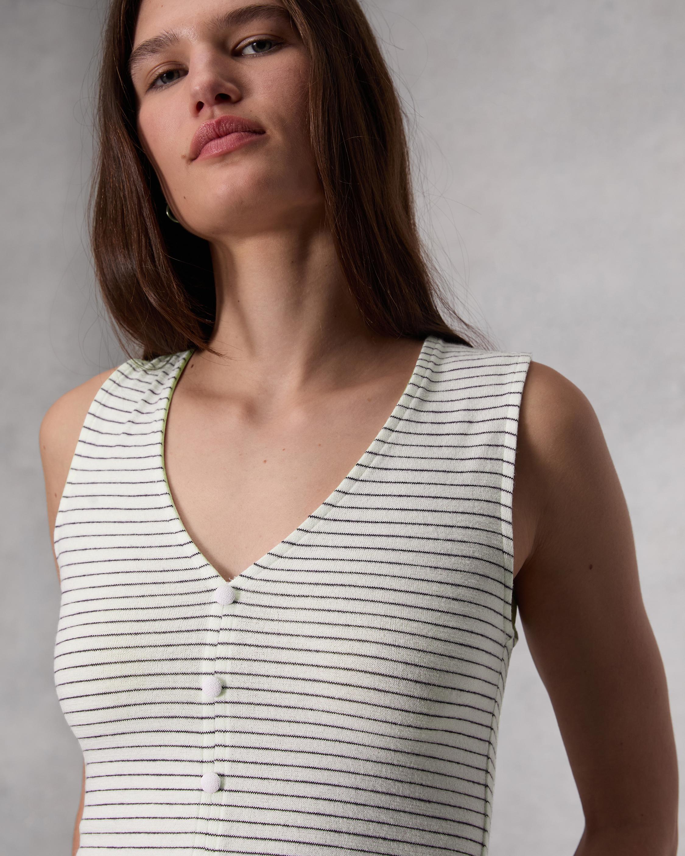 The Knit Button-Up Tank image number 6