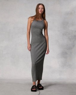The Essential Rib String Tank Dress image number 1