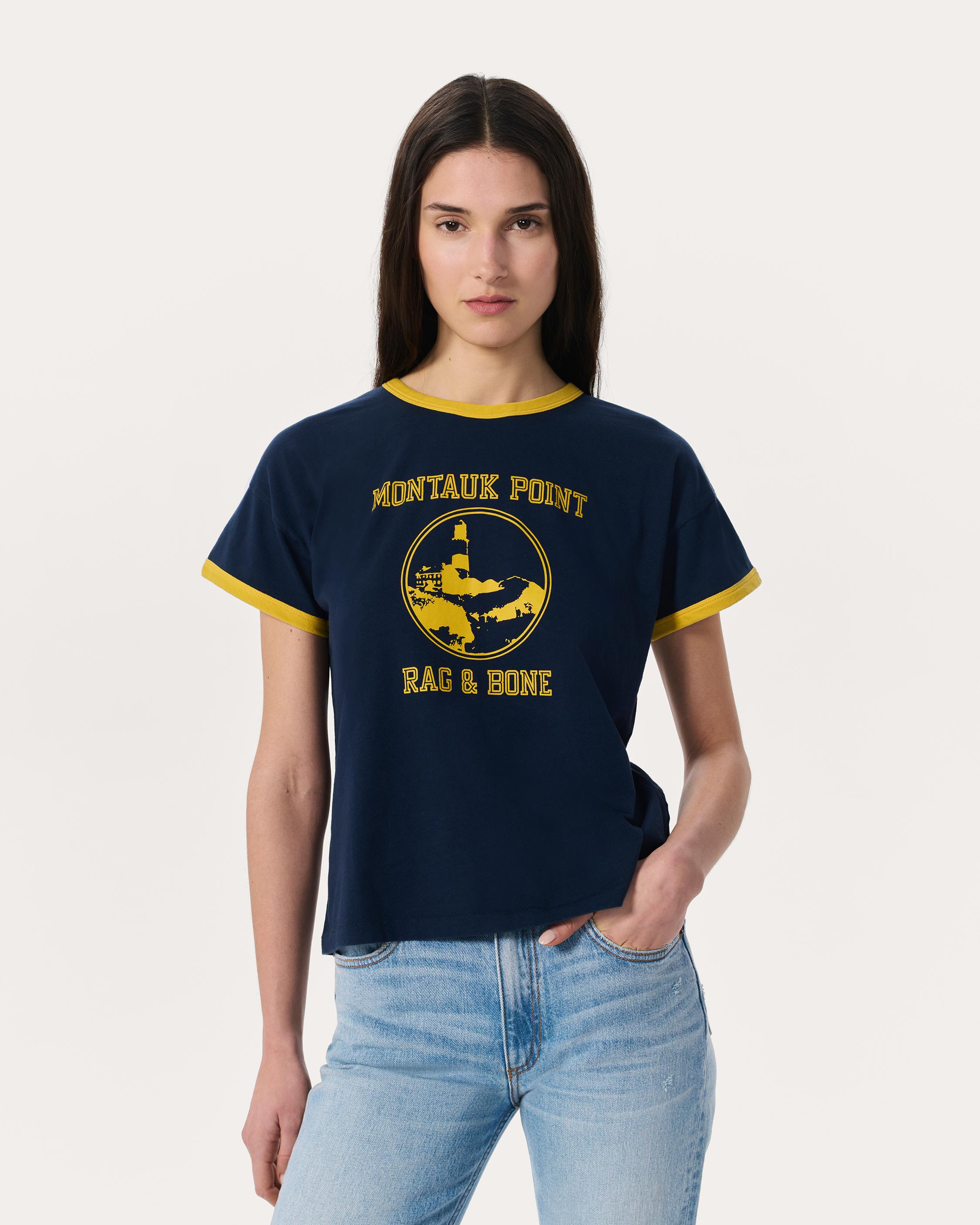 Montauk Boxy Graphic Tee image number 1