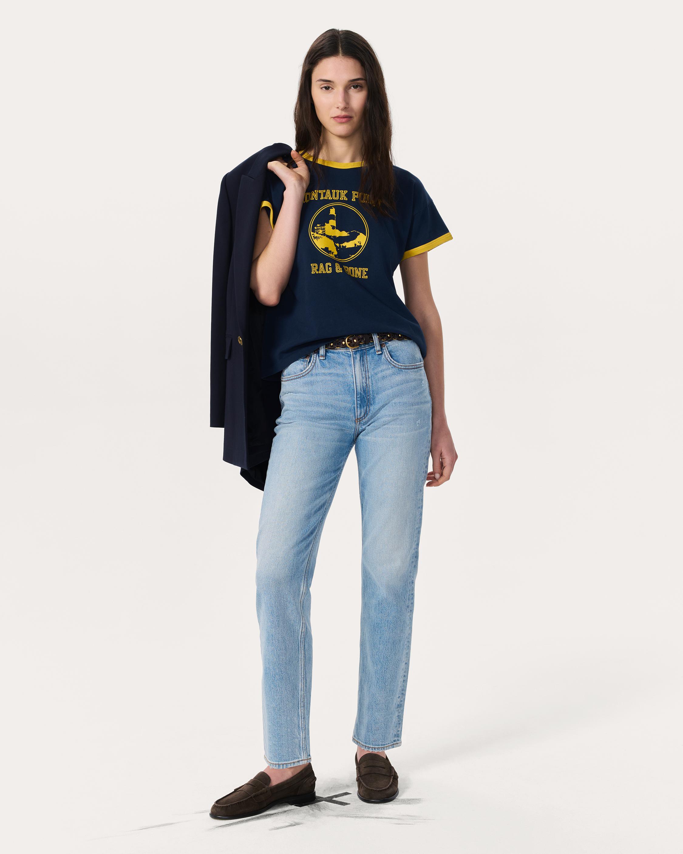 Montauk Boxy Graphic Tee image number 3