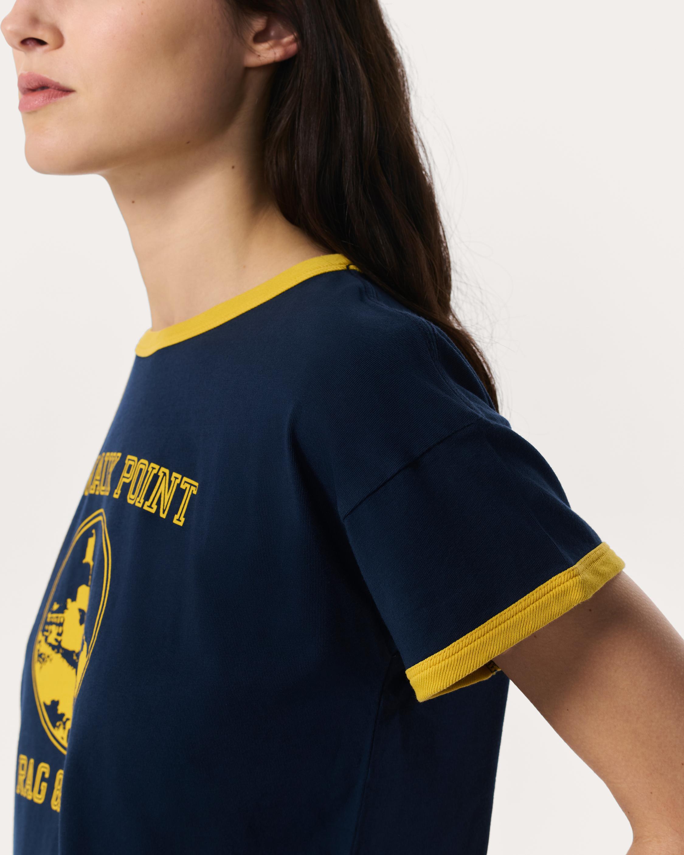 Montauk Boxy Graphic Tee image number 5