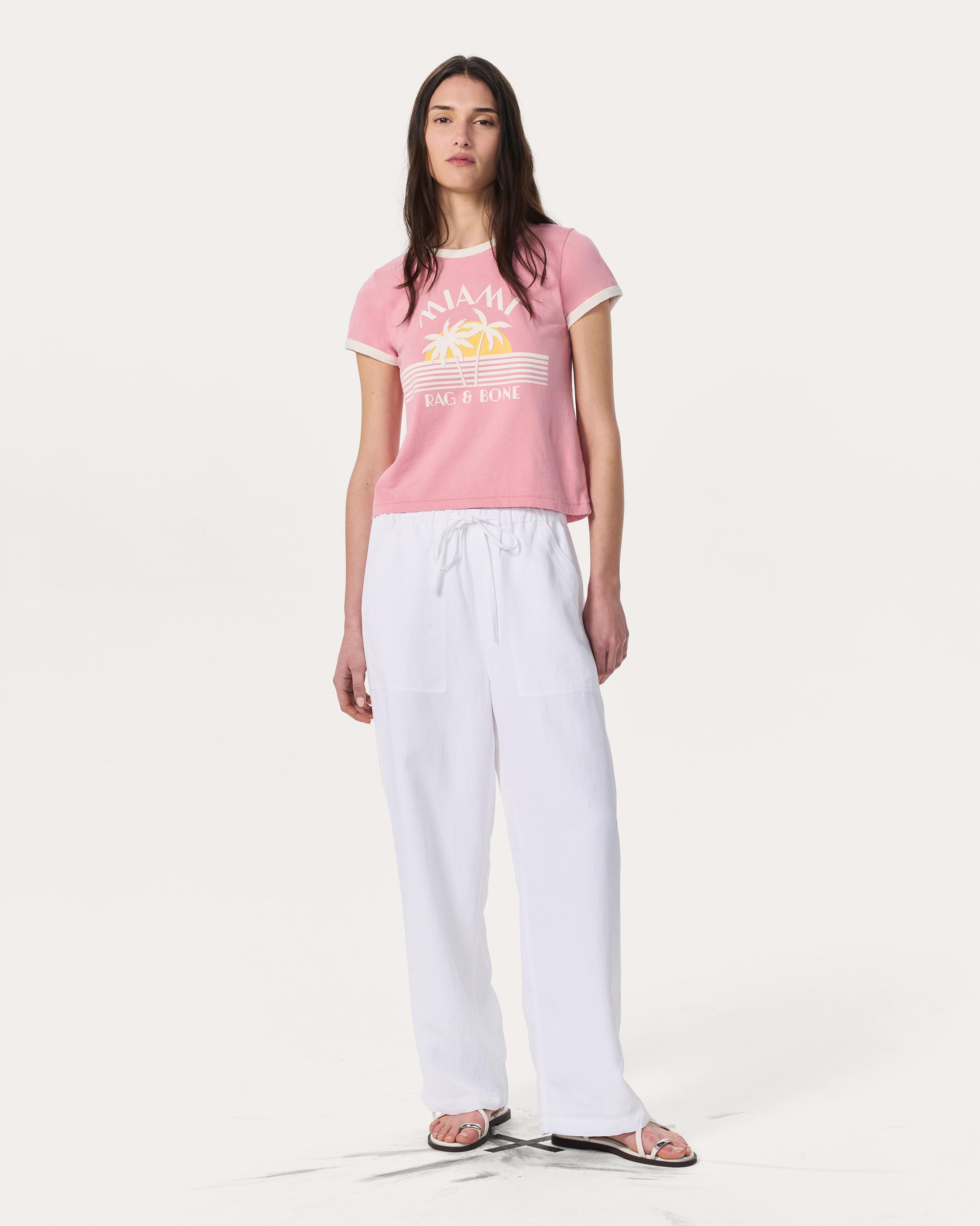 Miami Boxy Graphic Tee image number 3