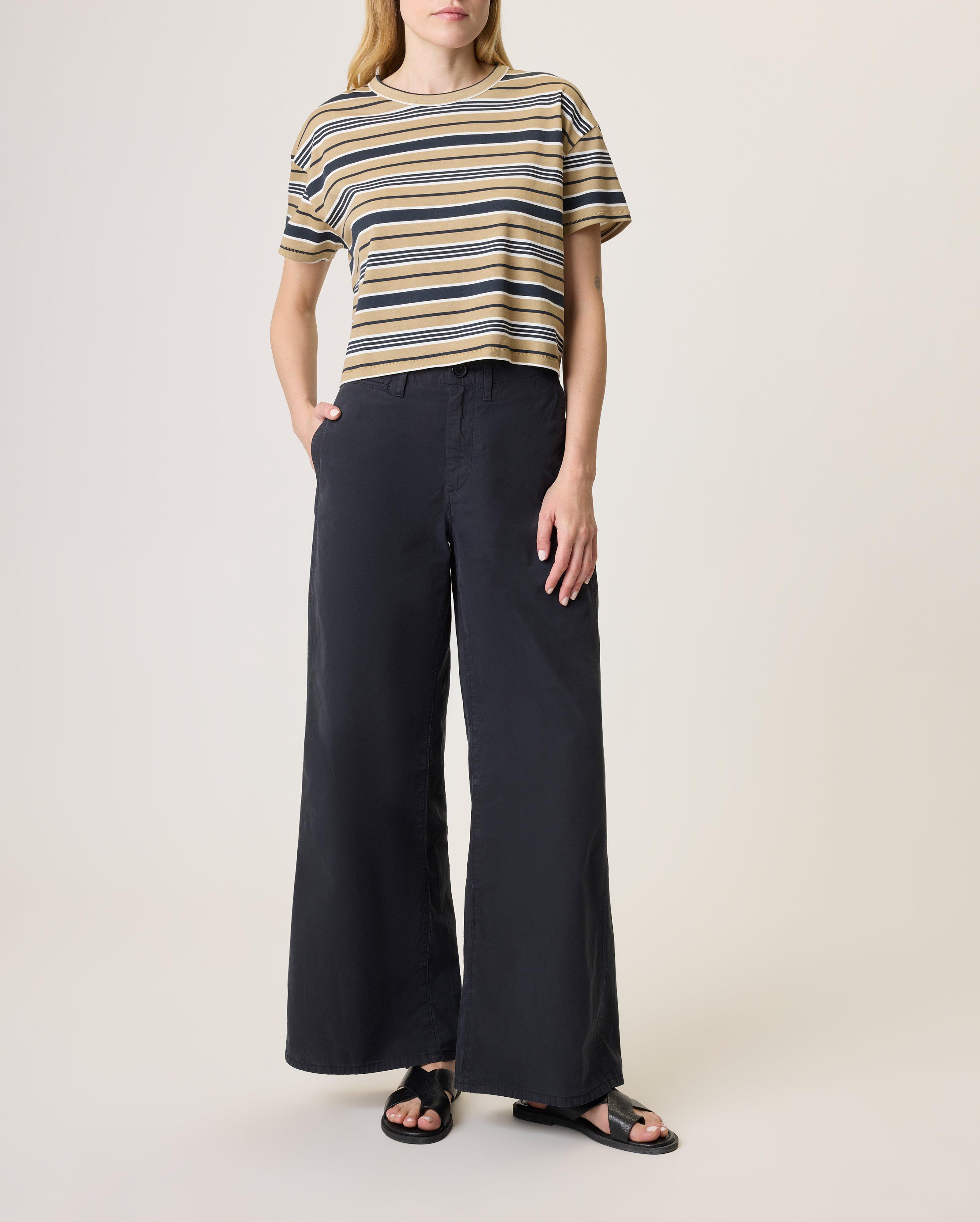 Mai Striped Boxy T-Shirt image number 1