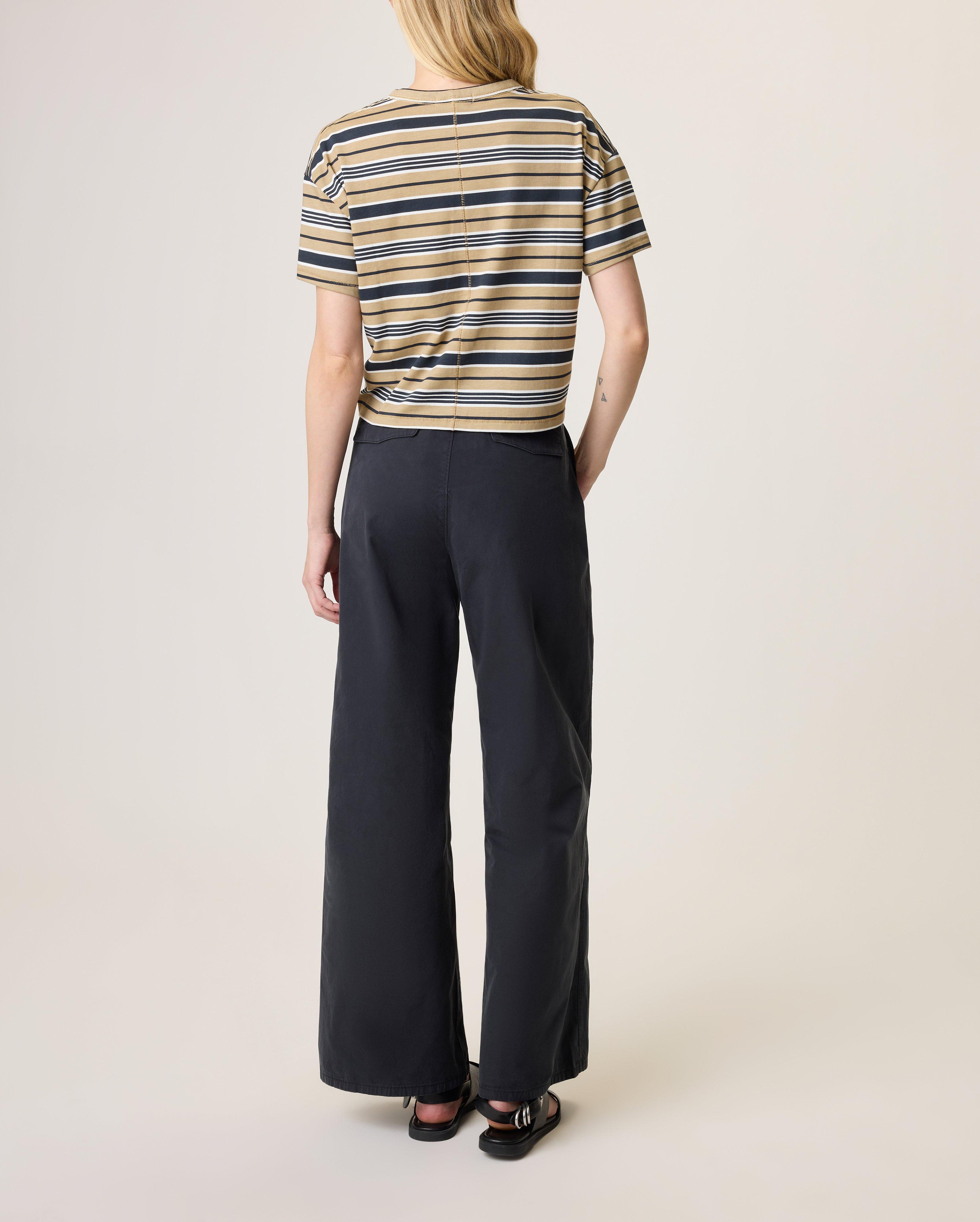 Mai Striped Boxy T-Shirt image number 2