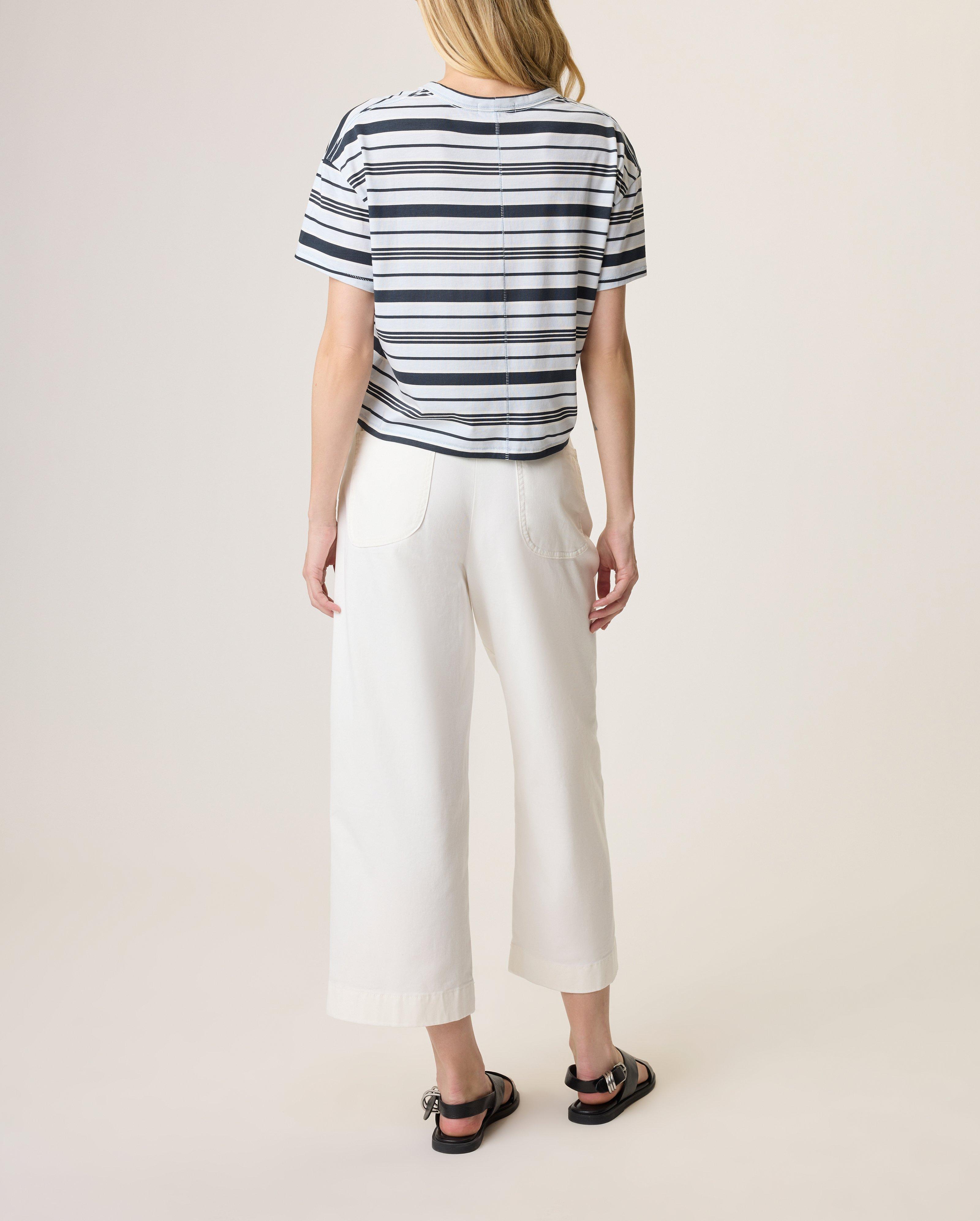 Mai Striped Boxy T-Shirt image number 2