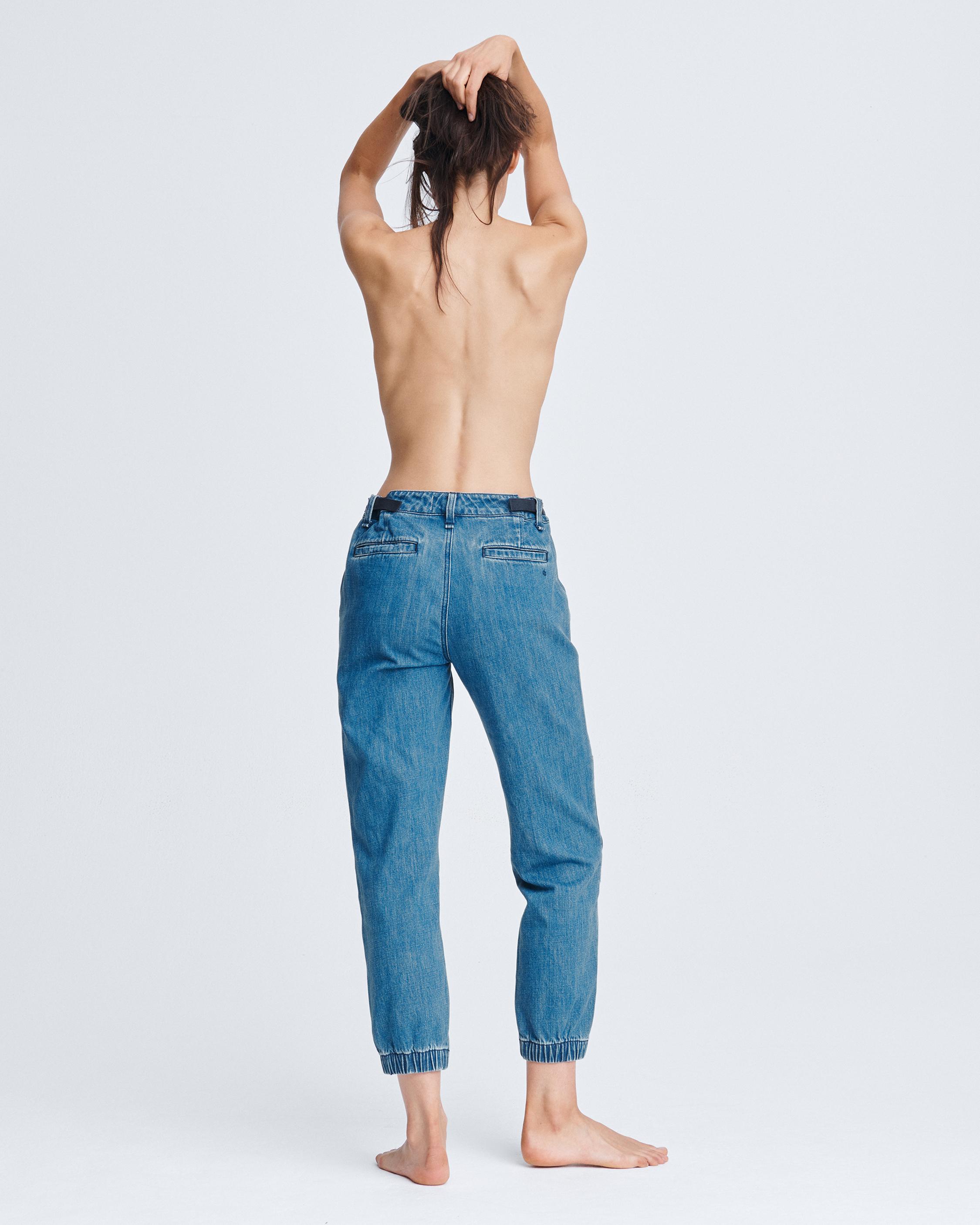 Military Lounge Pants in Denim Indigo rag bone