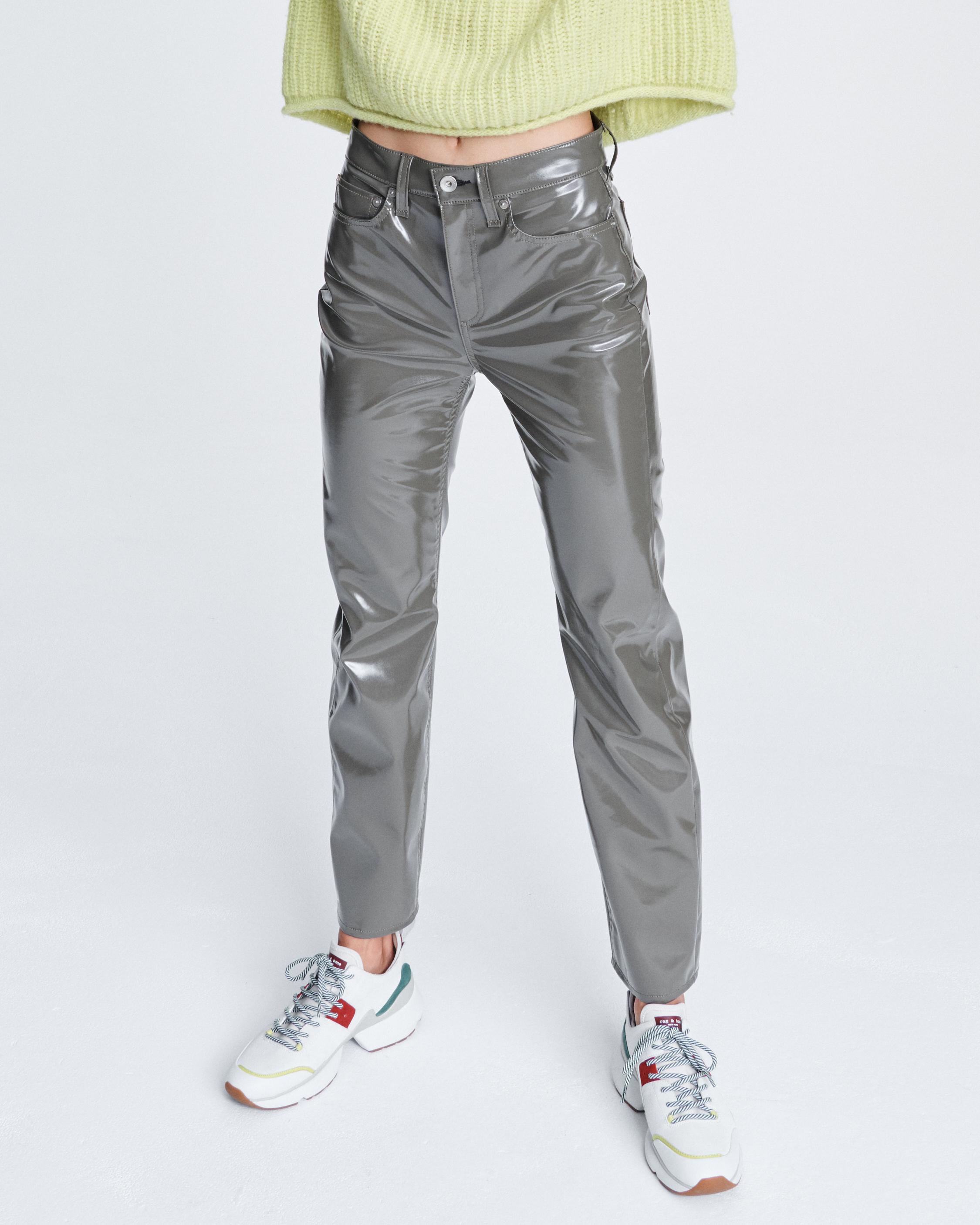 Rag & bone hot sale vinyl skinny pants