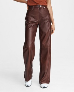 Super High-Rise Leather Pant image number 1