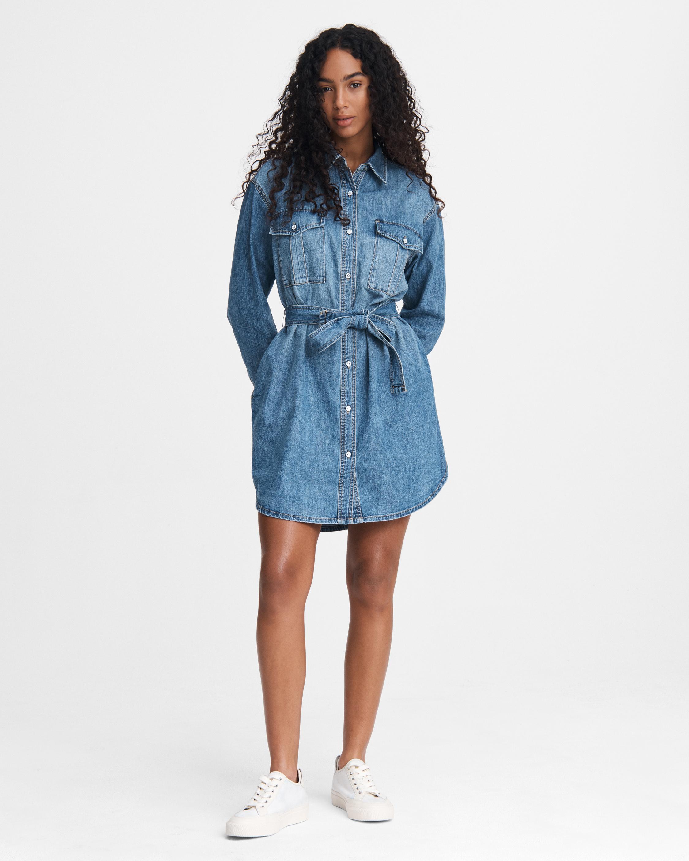 Rag and store bone denim dress