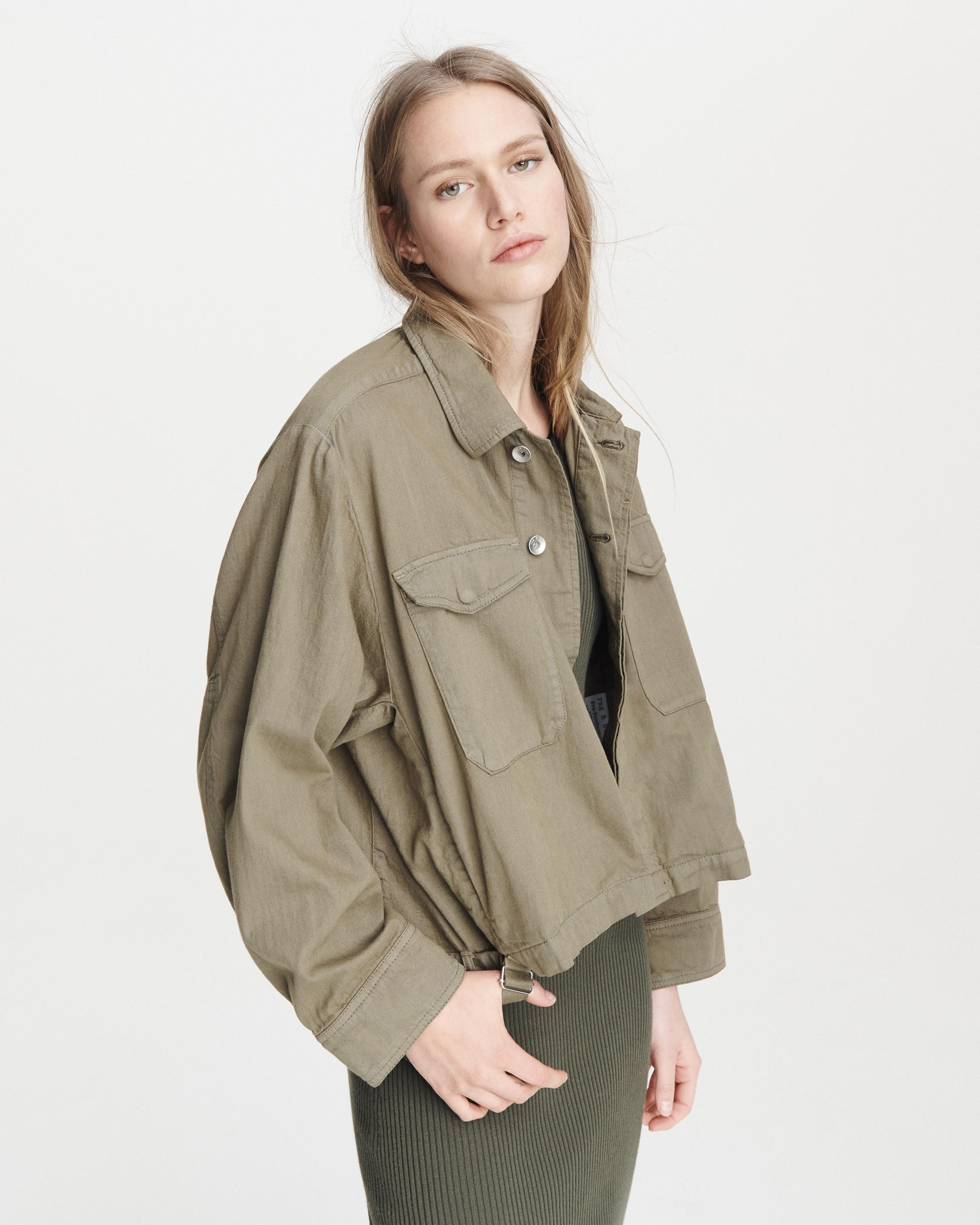 Swingback Cropped Utility Jacket | rag & bone