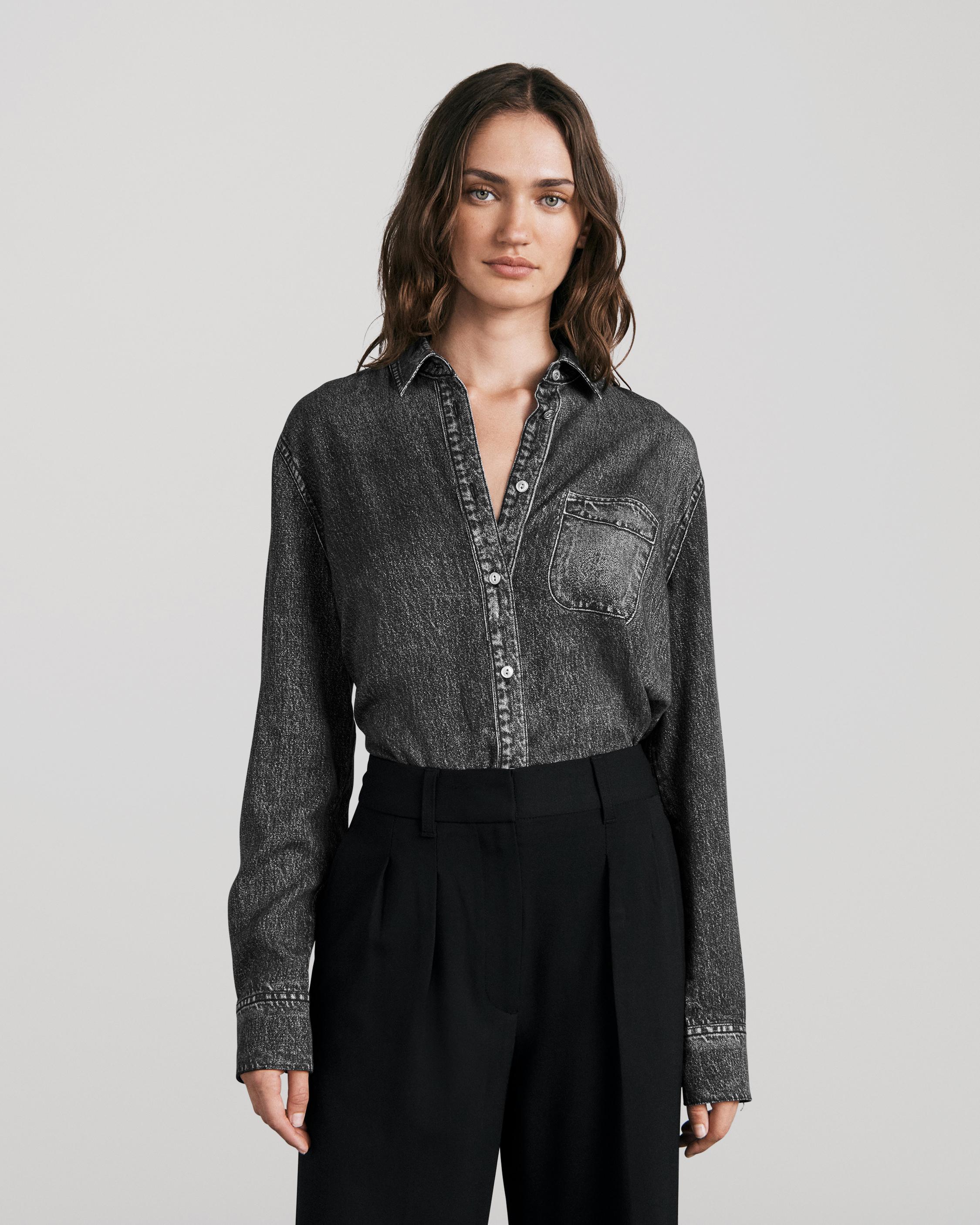 Rag & Bone Mare Mesh Shirt