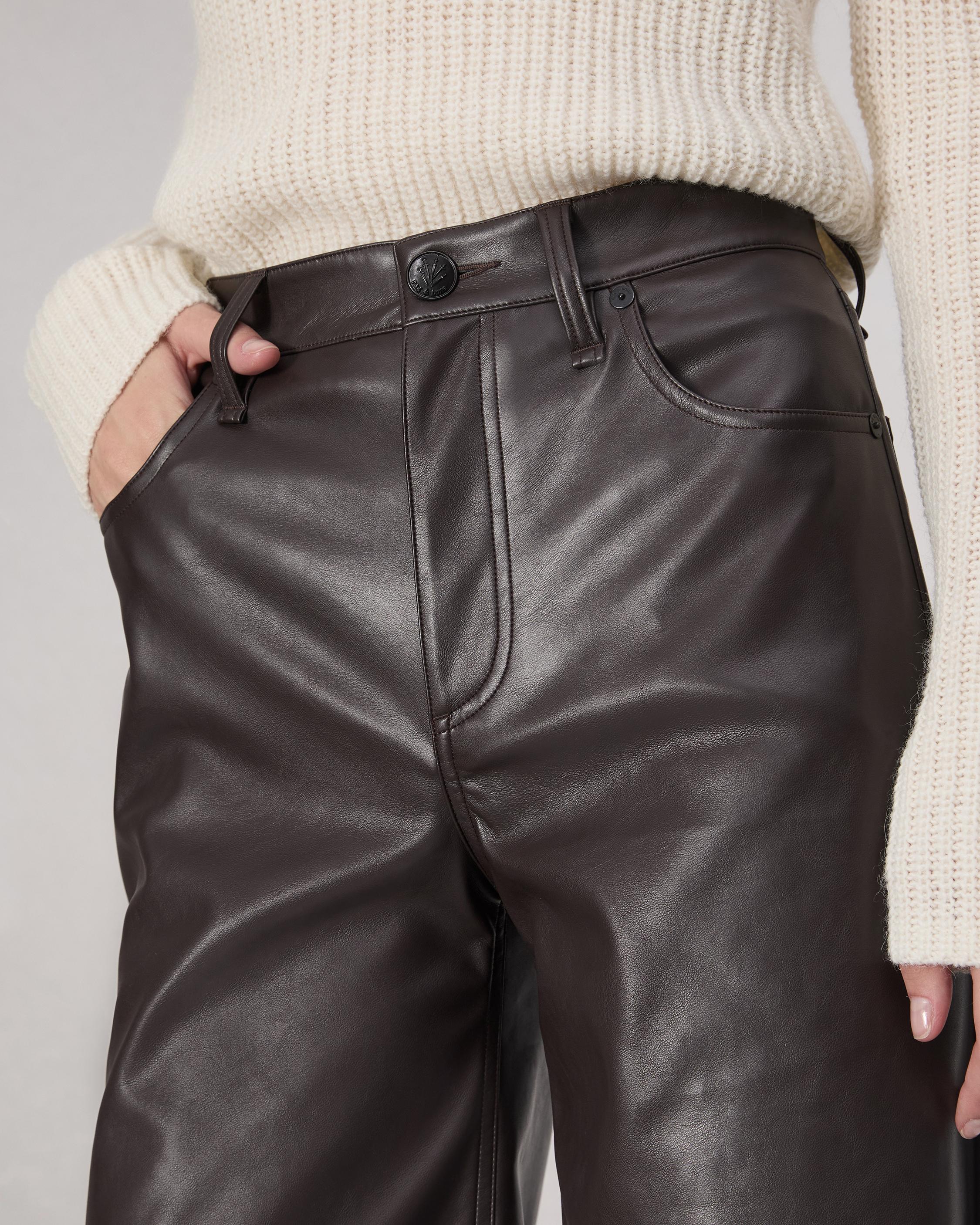 Sofie Faux Leather Pant image number 6