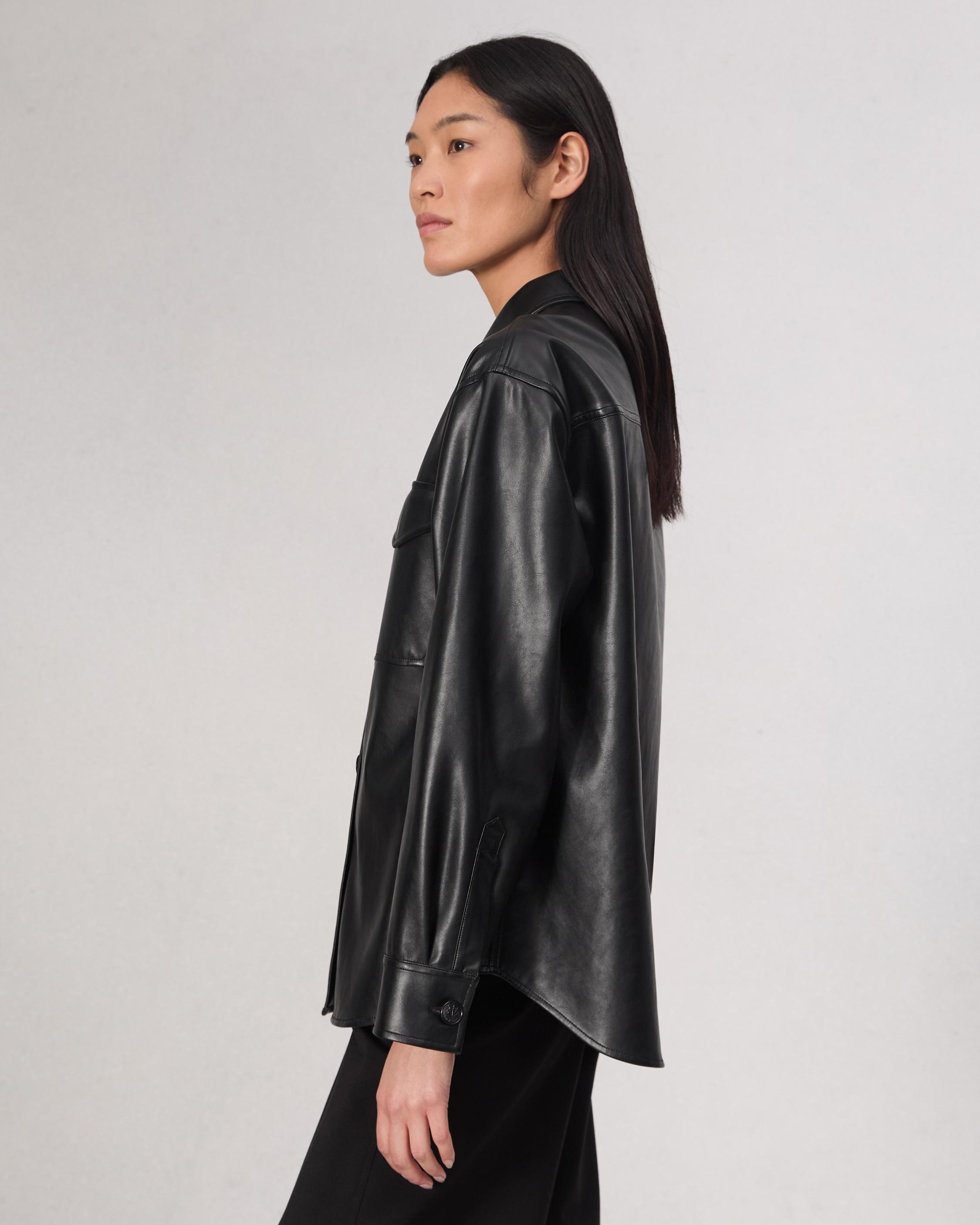 Camilla Shirt Jacket Black rag bone