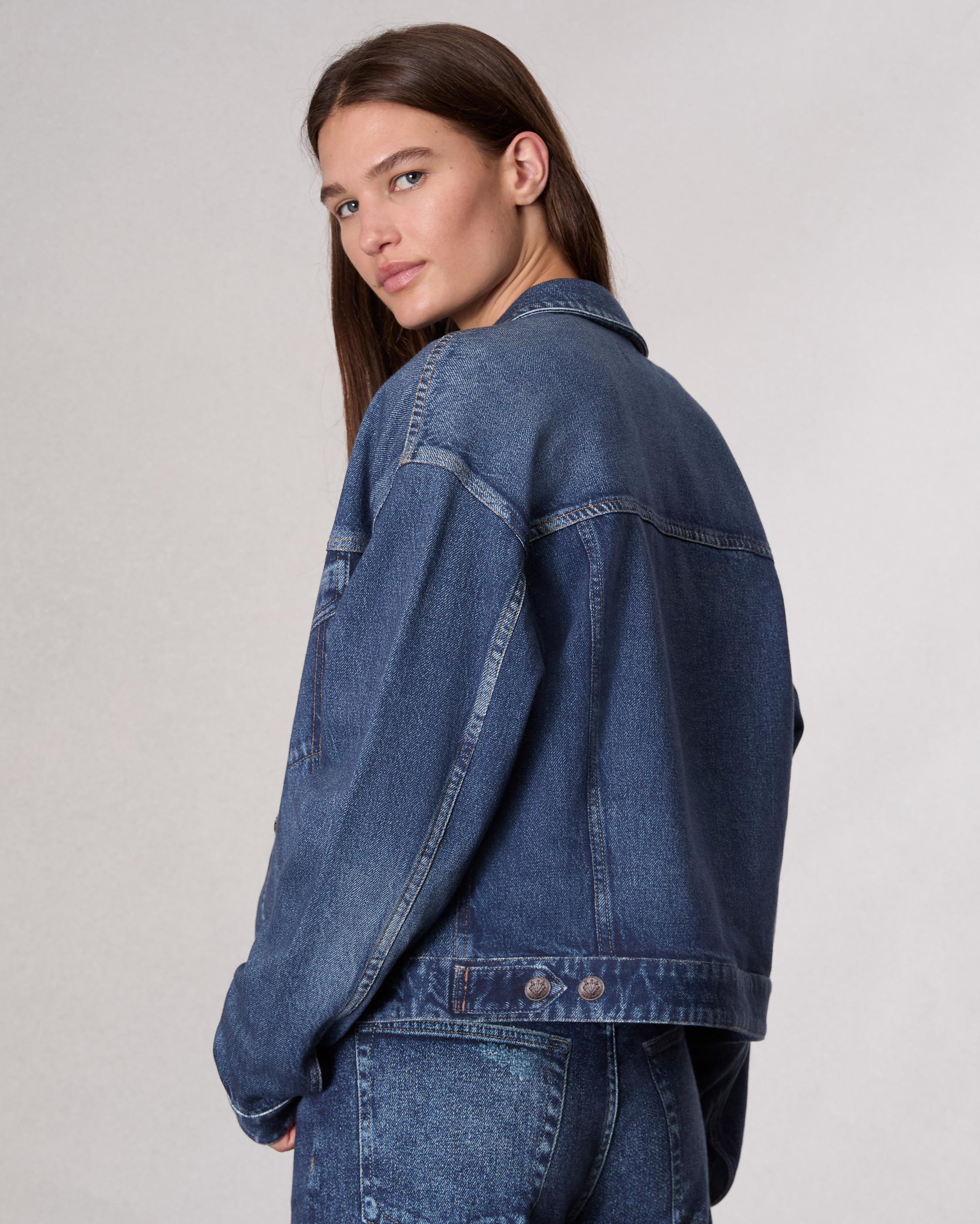 rb Miramar Fleece Trucker Jacket - image 5