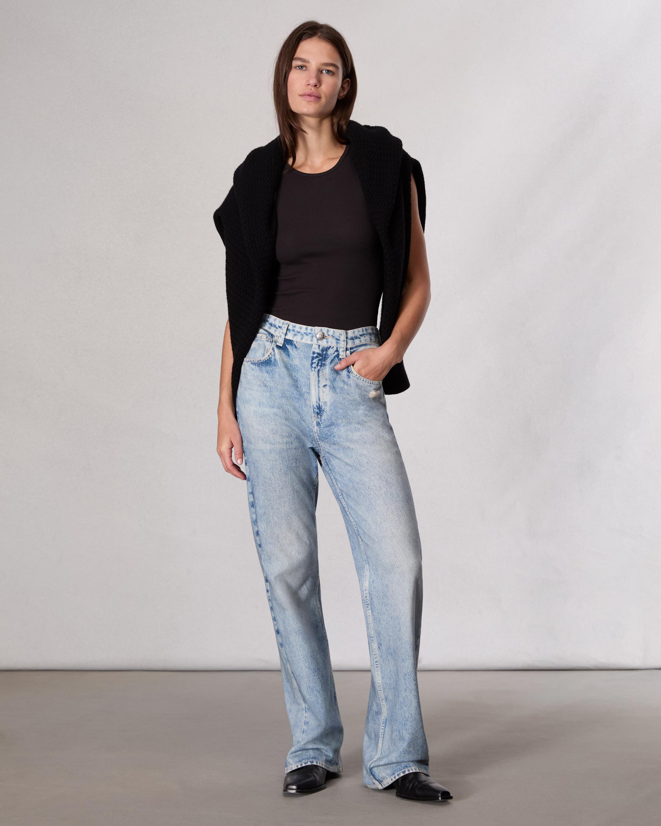 Miramar Shea Relaxed Straight Pants image number 1