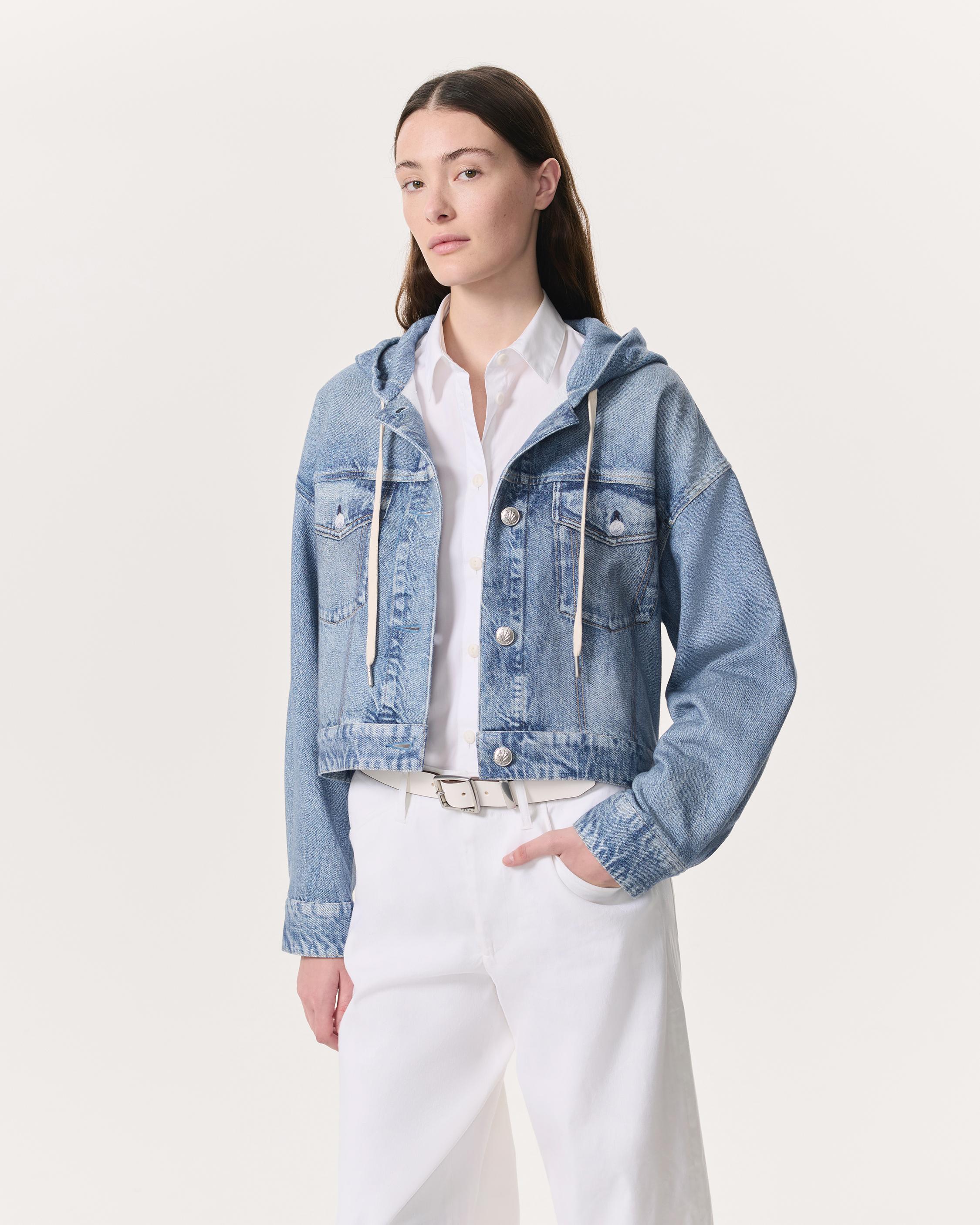 Buy the Miramar Trucker Hoodie | rag & bone UK