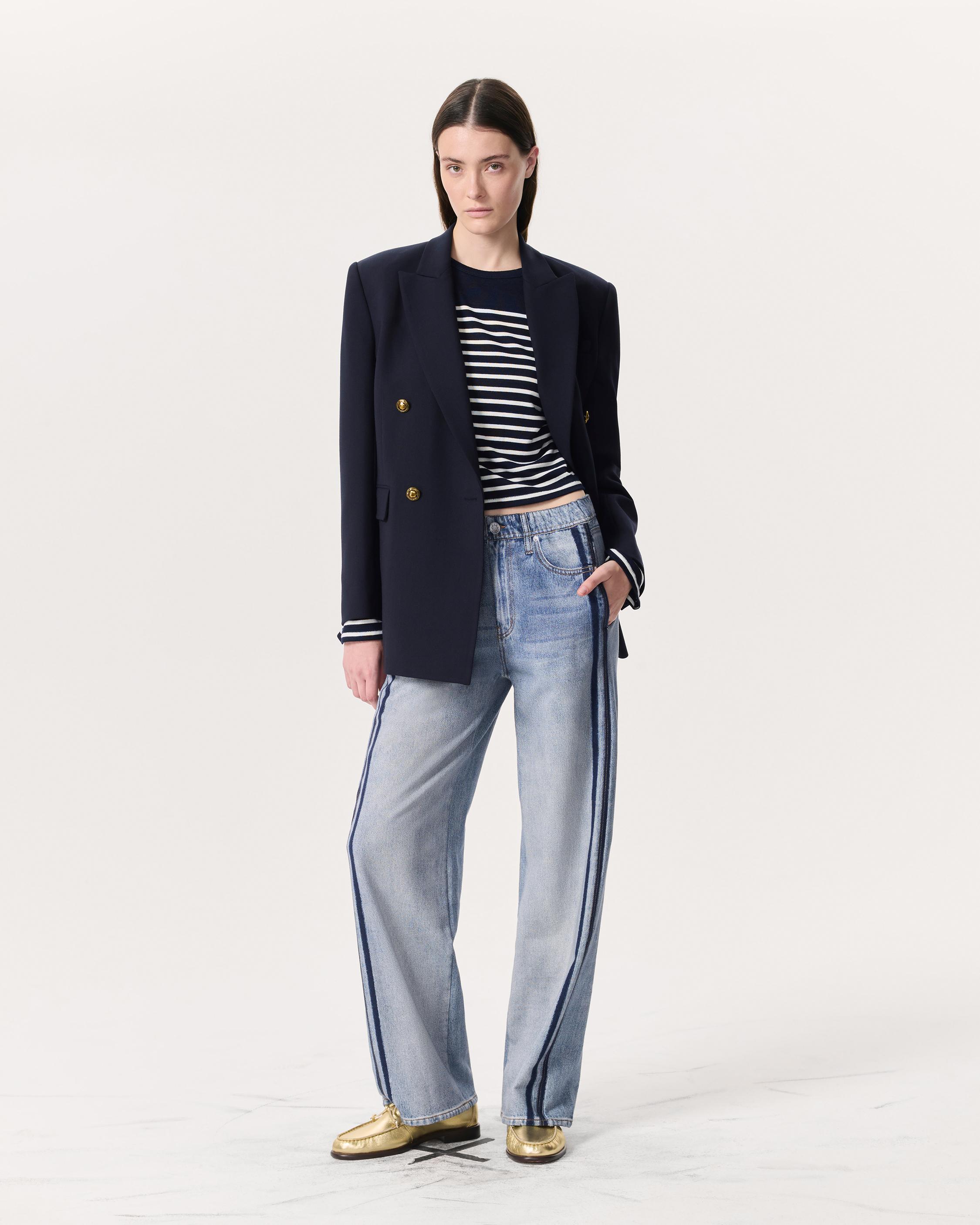 Miramar Wide-Leg Track Pants image number 1