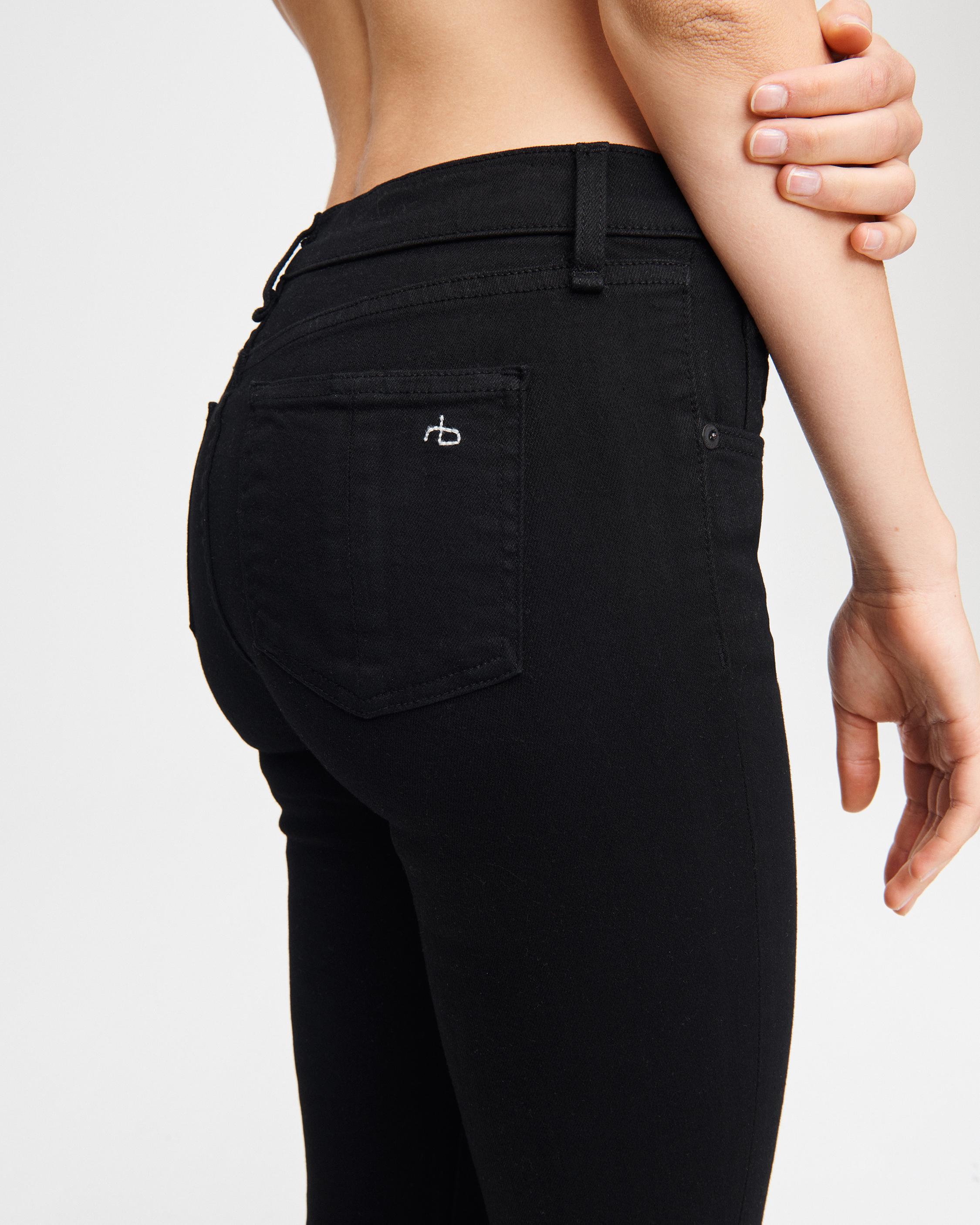 Rag And Bone Black High Rise Jeggings for Women Online India at