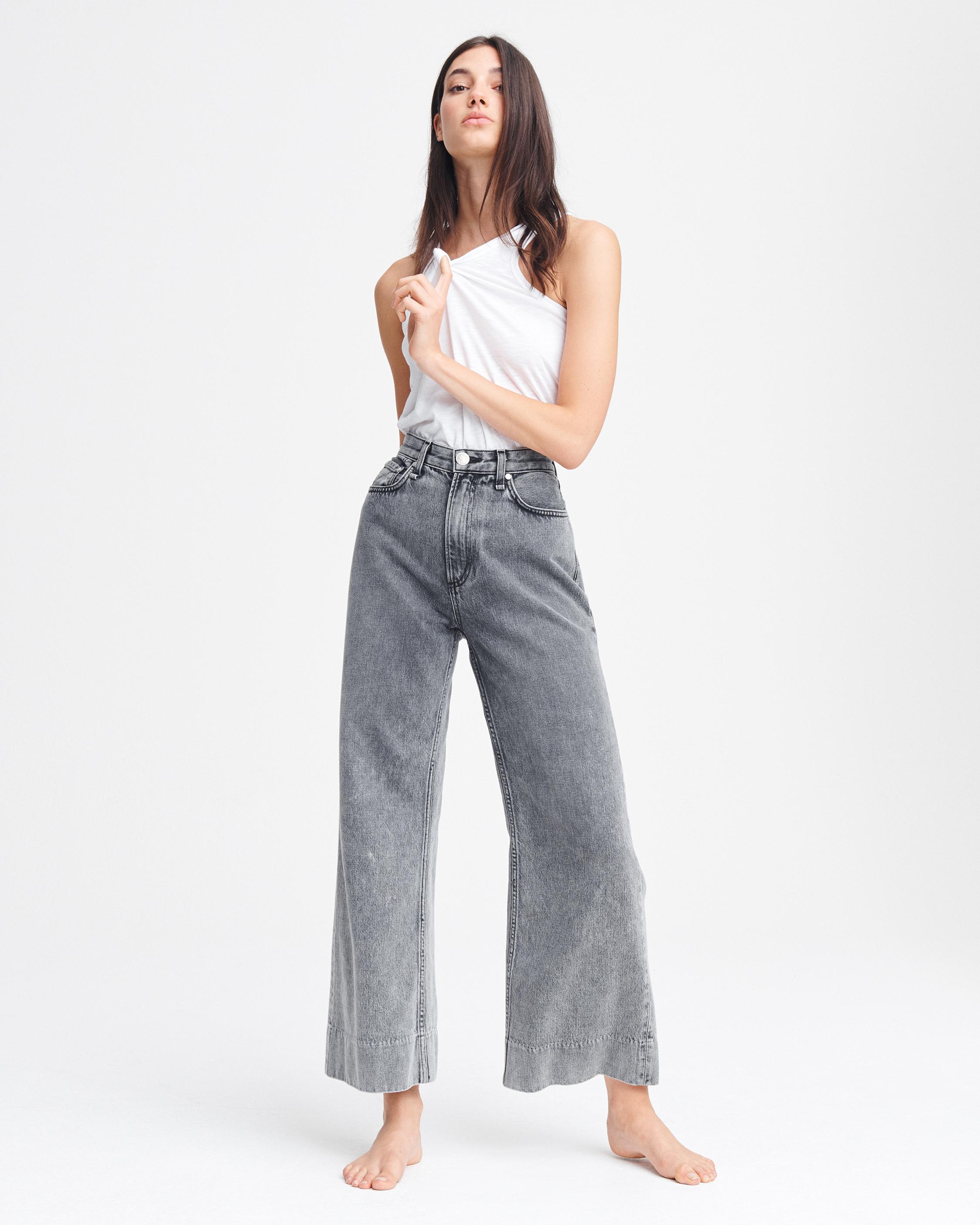 Rag and bone store wide leg jeans