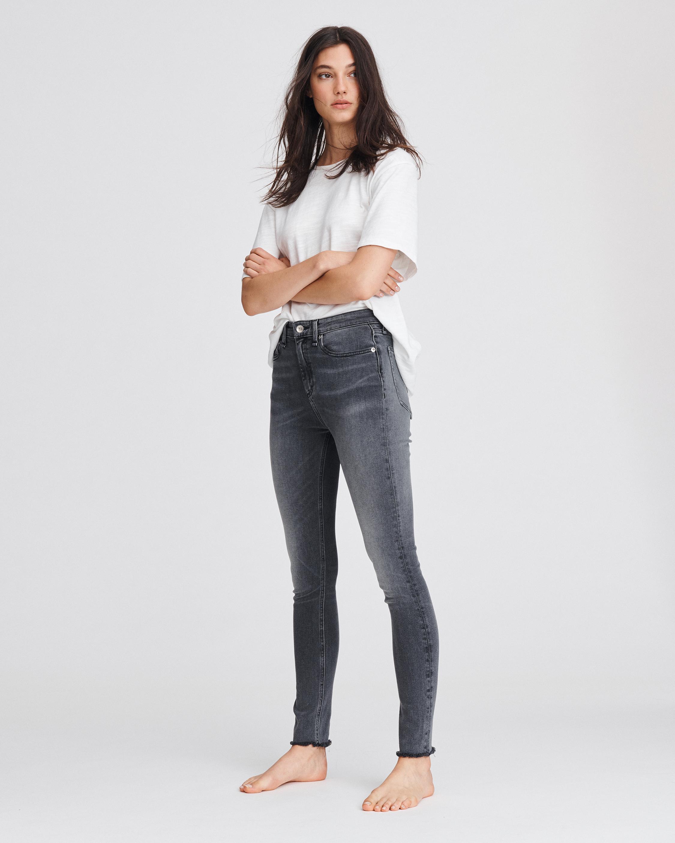 Rag and bone high waisted store skinny jeans