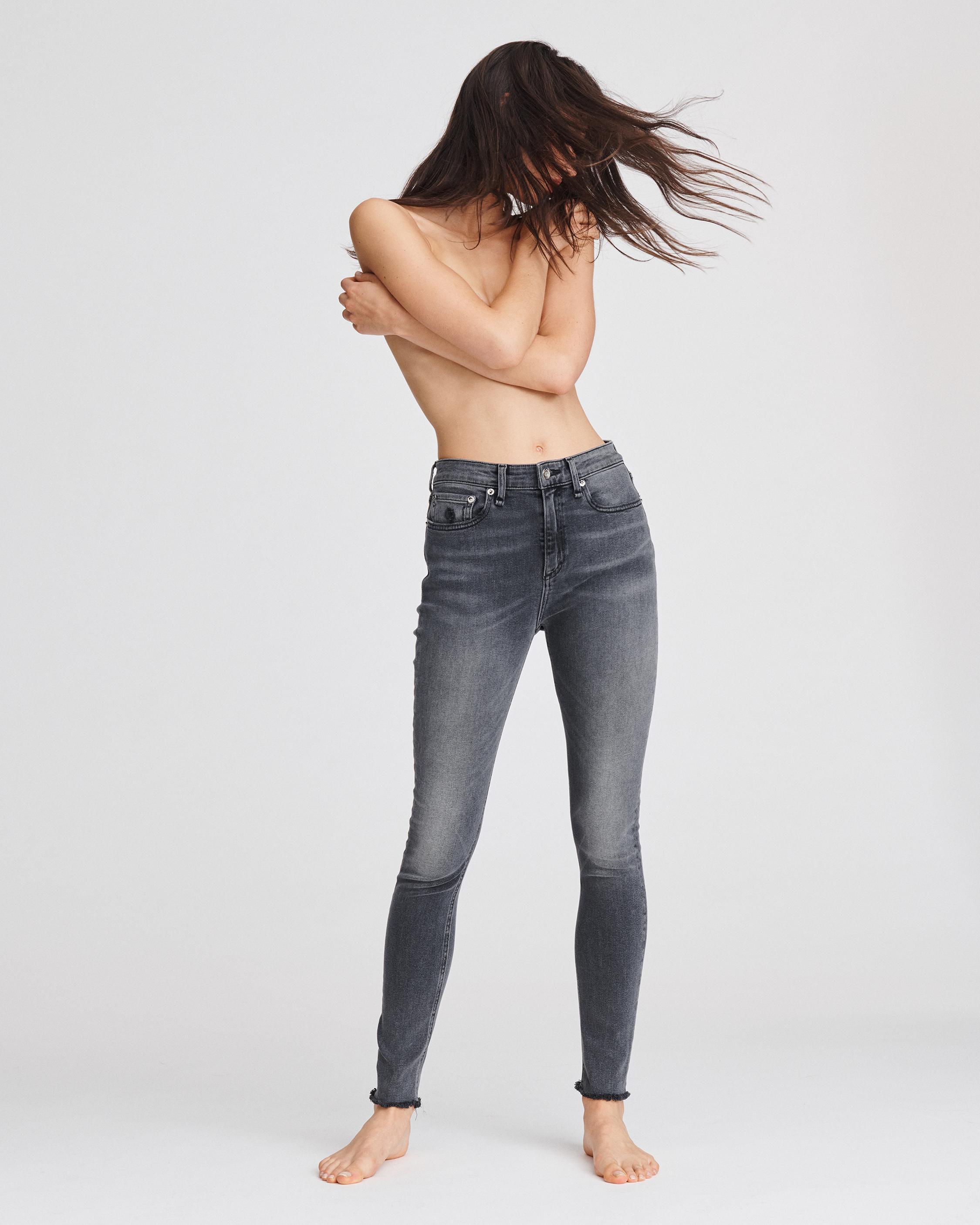 Nina High-Rise Skinny Jean in Amory | rag & bone