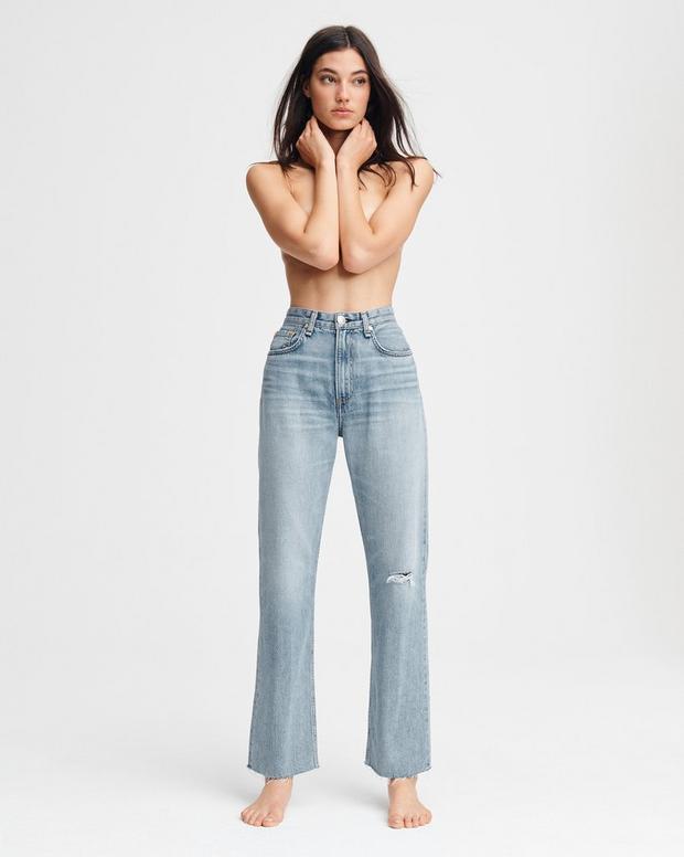 Ruth Super High-Rise Straight Jeans in Melanie | rag & bone