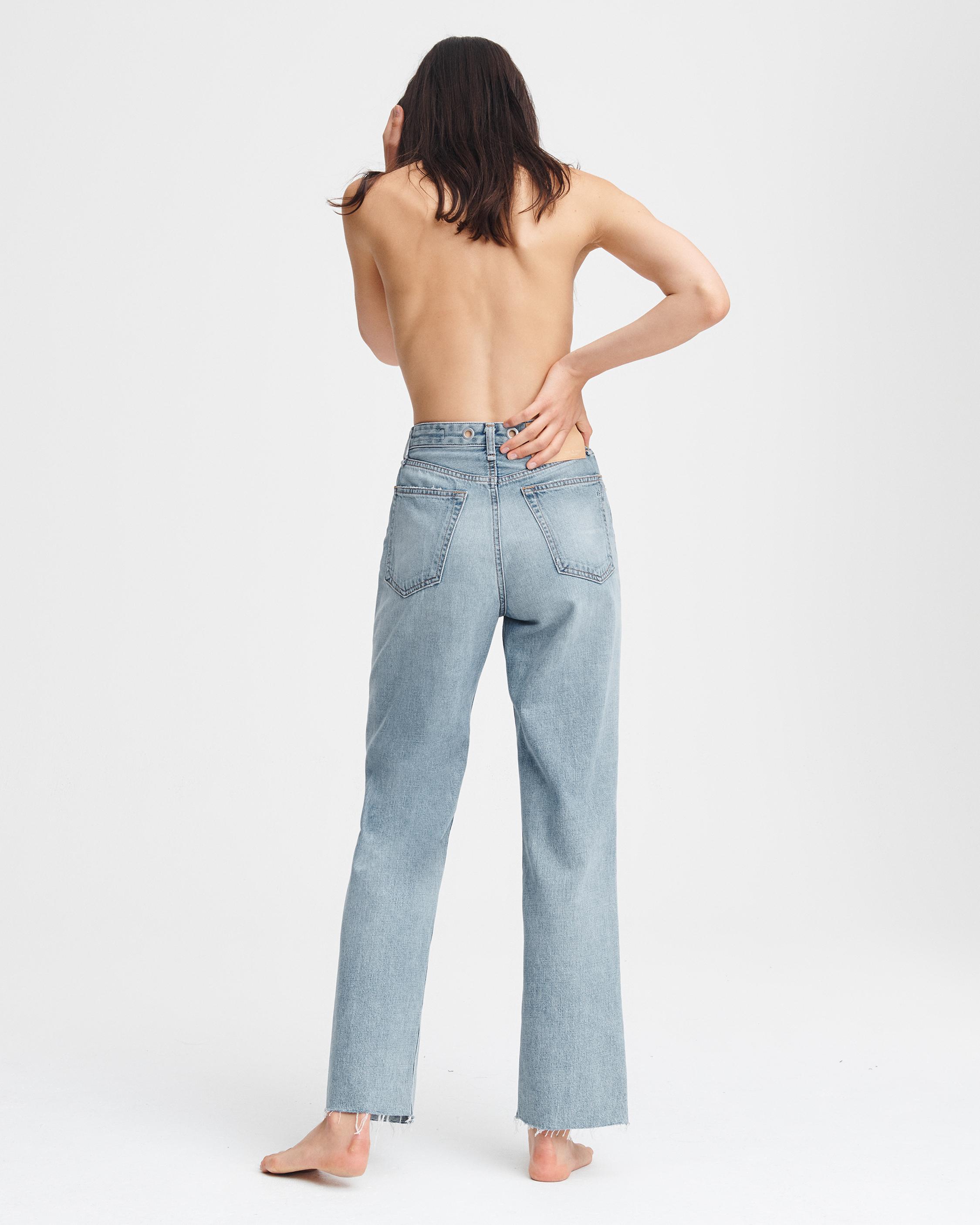 Ruth Super High-Rise Straight Jeans in Melanie | rag & bone