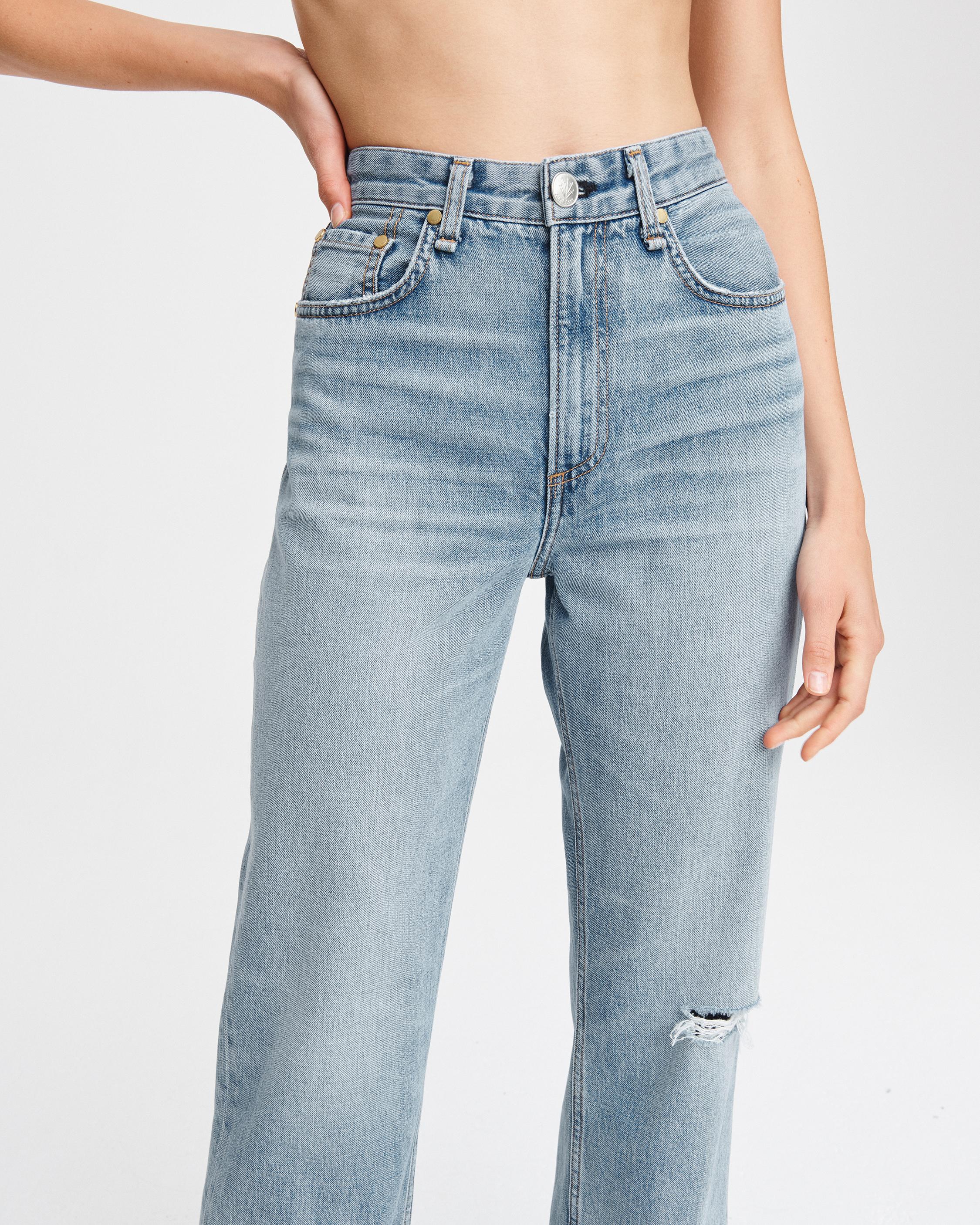 Ruth Super High-Rise Straight Jeans in Melanie | rag & bone